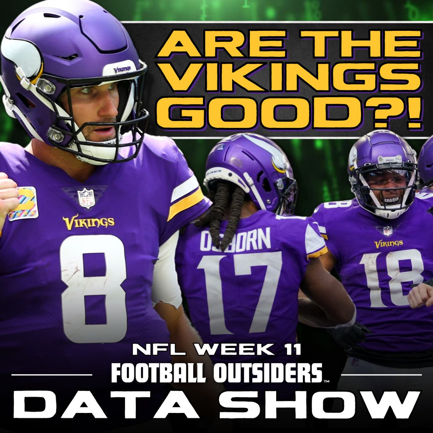 Are the Vikings Good or Just Lucky? | FO Data Show | NFL Week 11