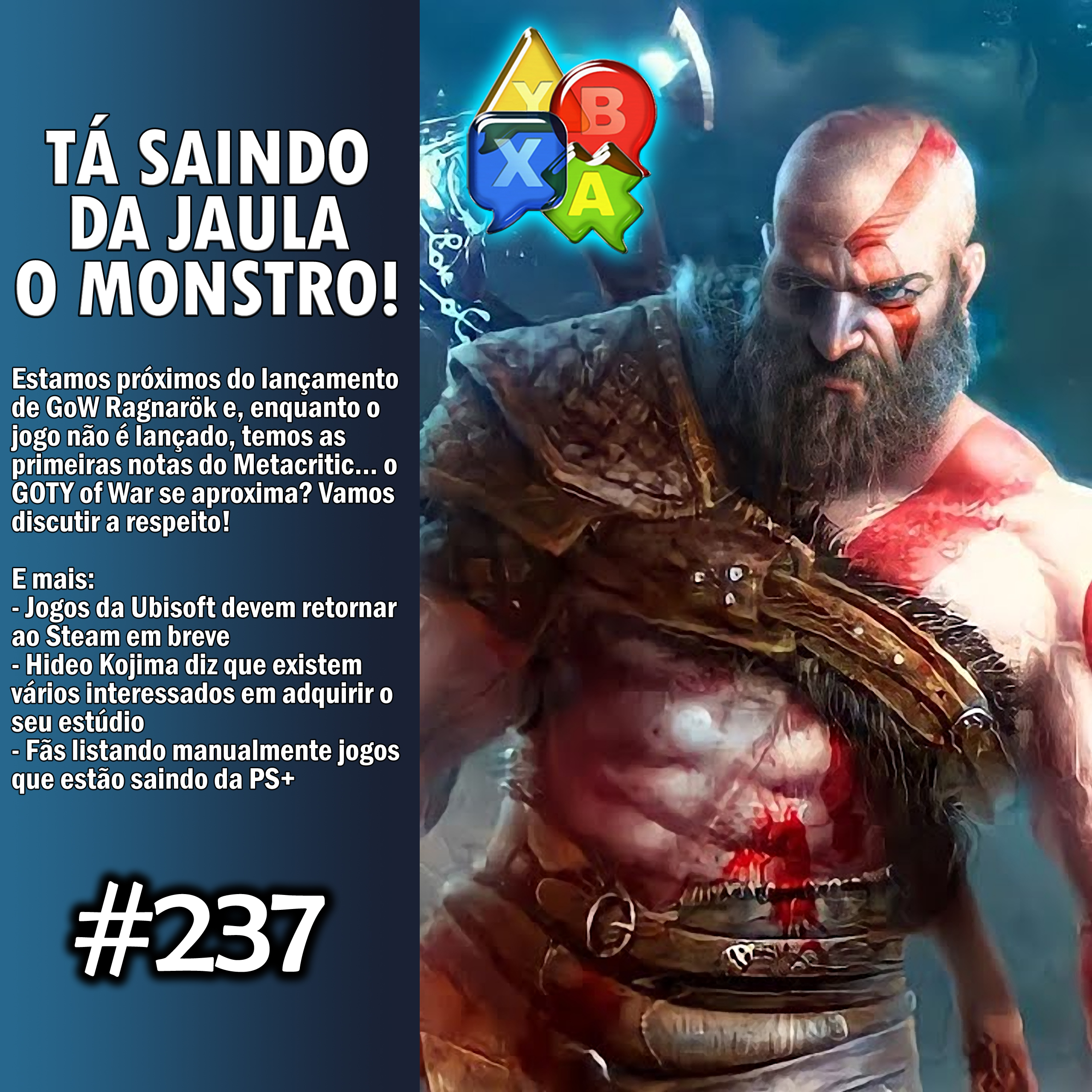 Jogando Papo Nº 237 – God of War Ragnarok