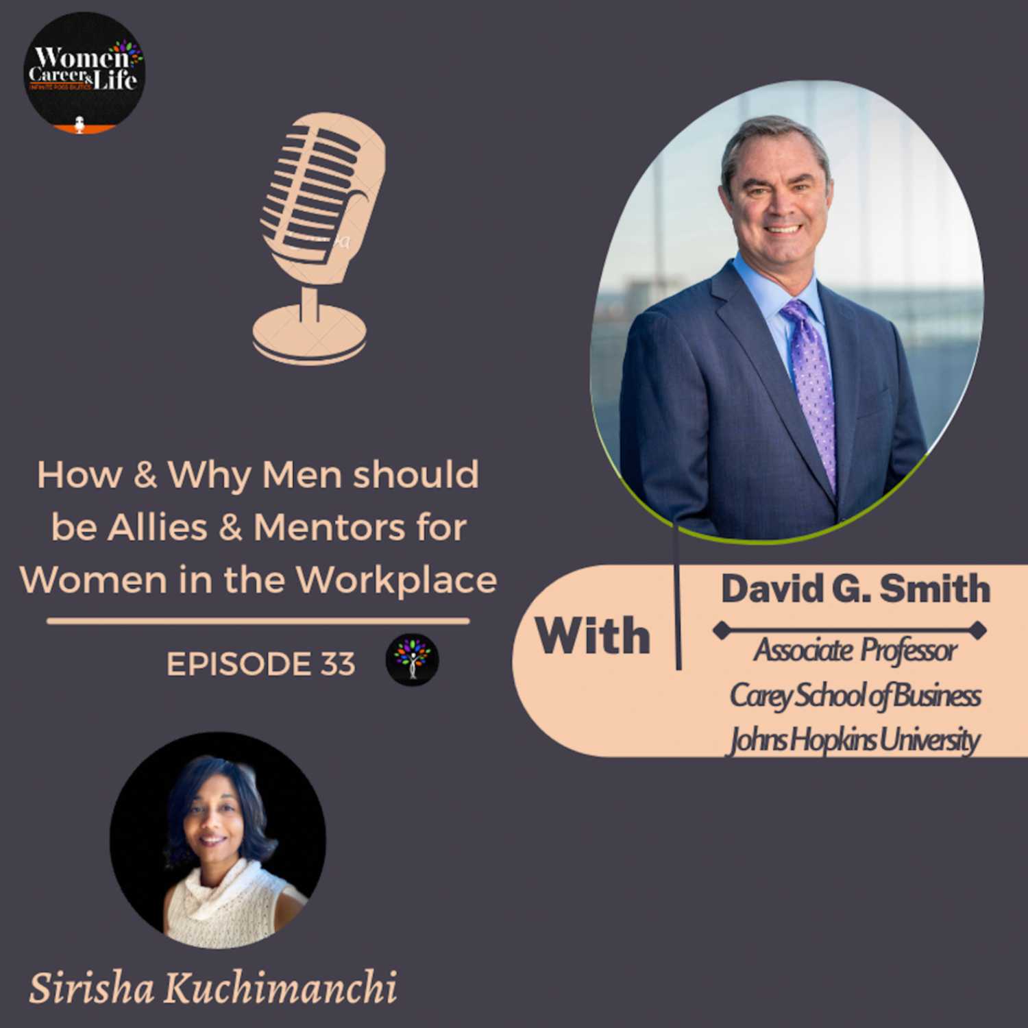 How & Why Men should be Allies & Mentors for Women in the Workplace: David Smith, Assoc. Prof., Carey School of Business, Johns Hopkins University