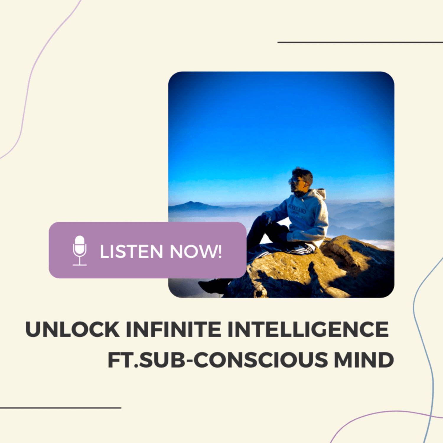 Unlock your Infinite Intelligence .” You run by your belief “,ft.Sub-Conscious Mind