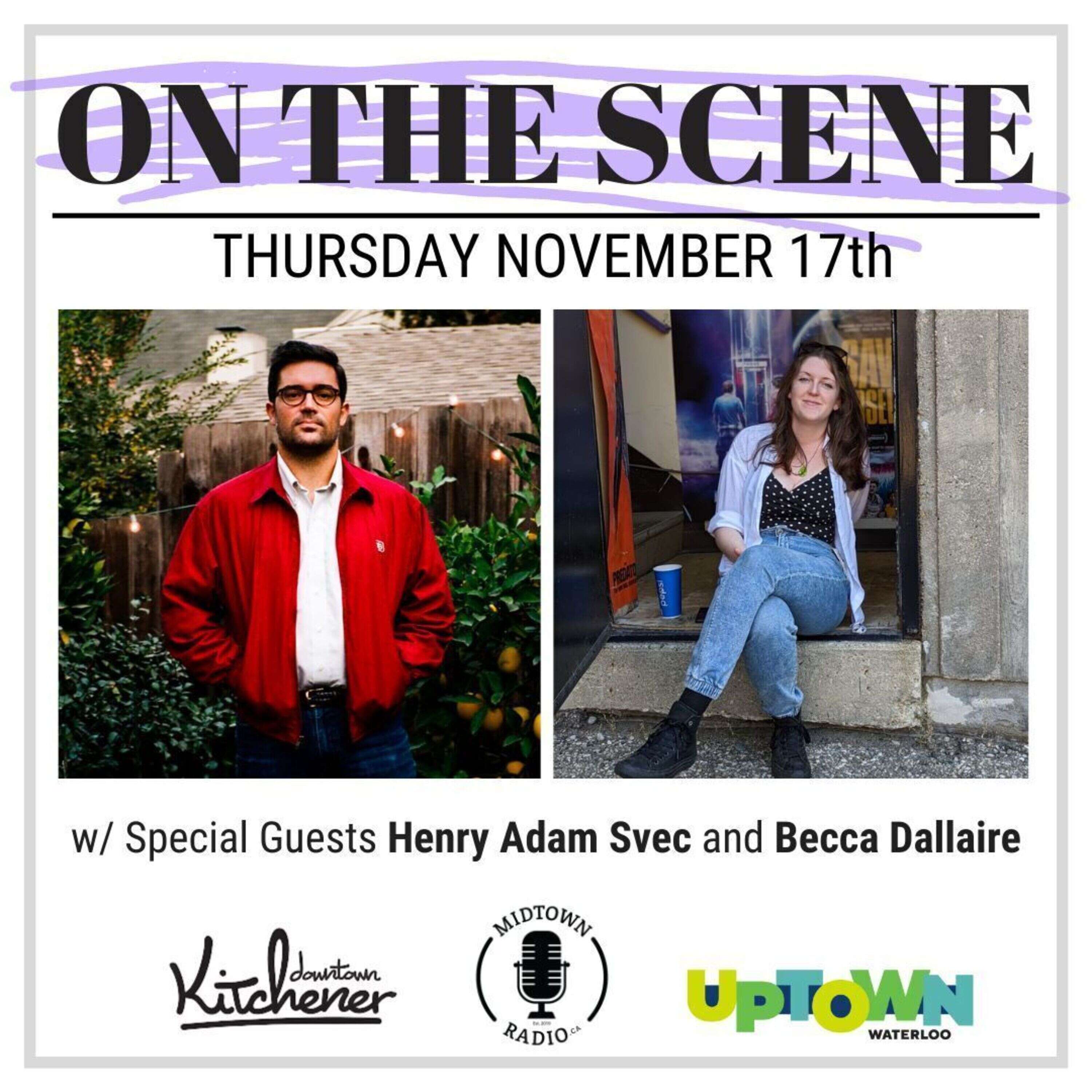 November 17, 2022: Novelist and (fake) folklorist Henry Adam Svec and Apollo Cinema's Becca Dallaire LIVE @ Apollo Cinema