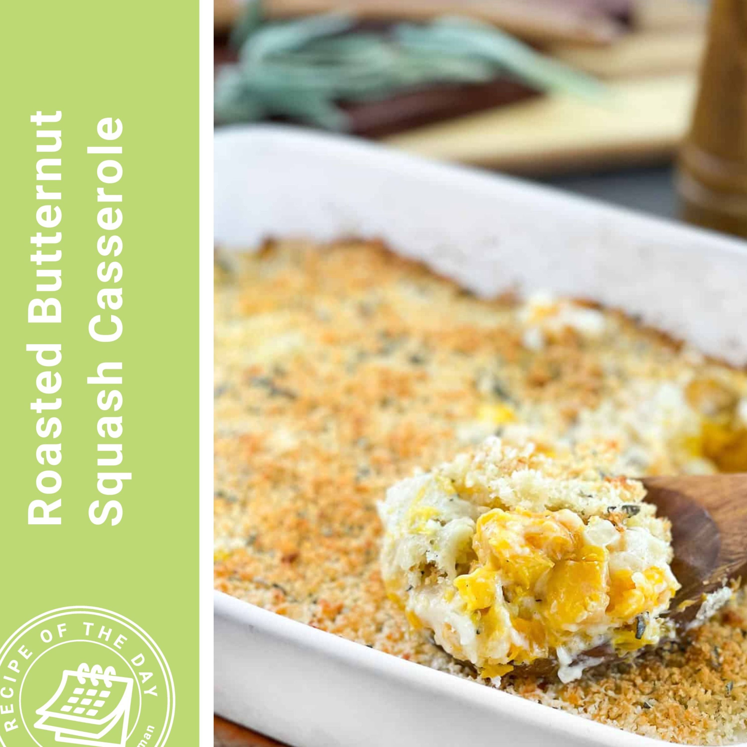 Roasted Butternut Squash Casserole
