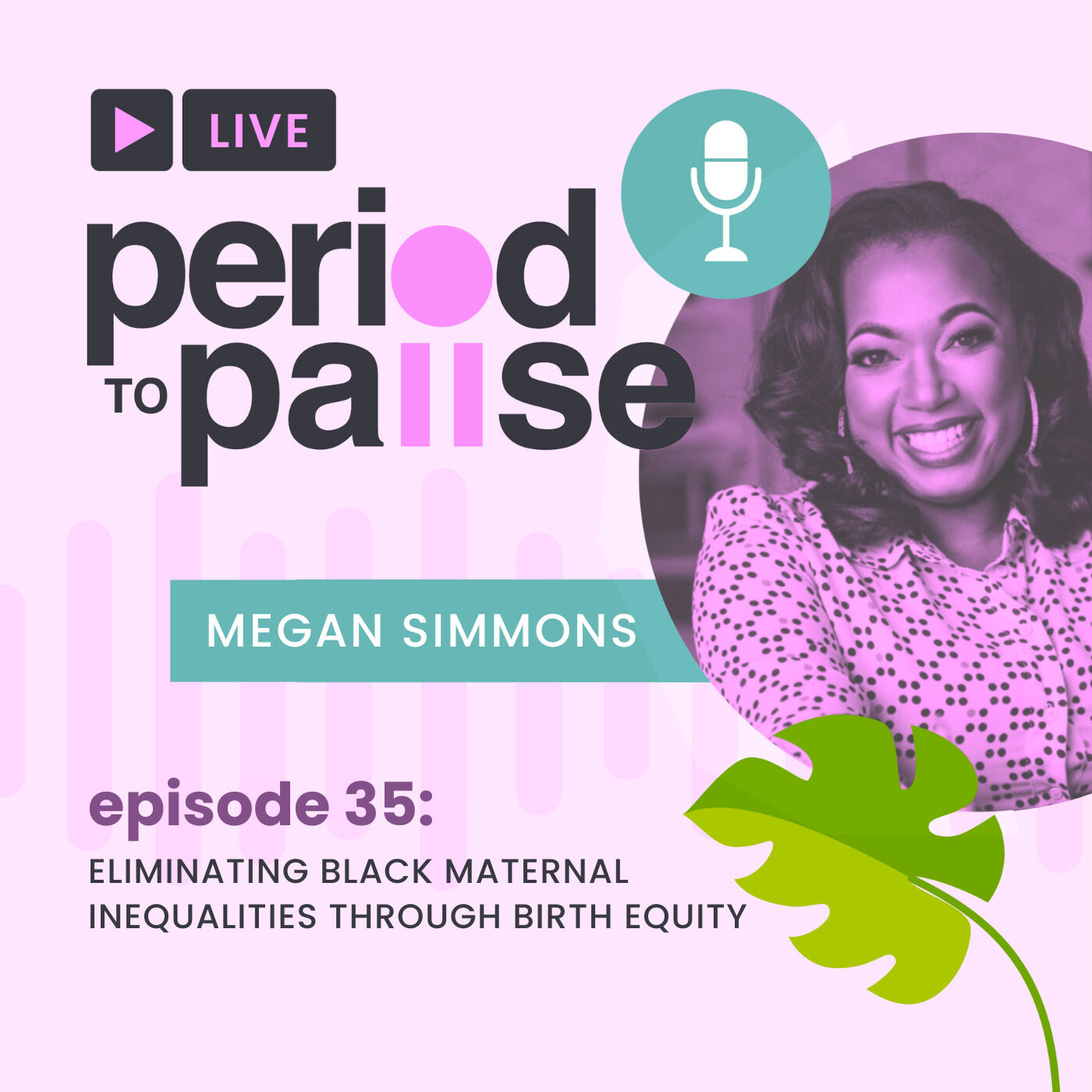 EP35: Eliminating Black Maternal Inequalities Through Birth Equity with Megan Simmons