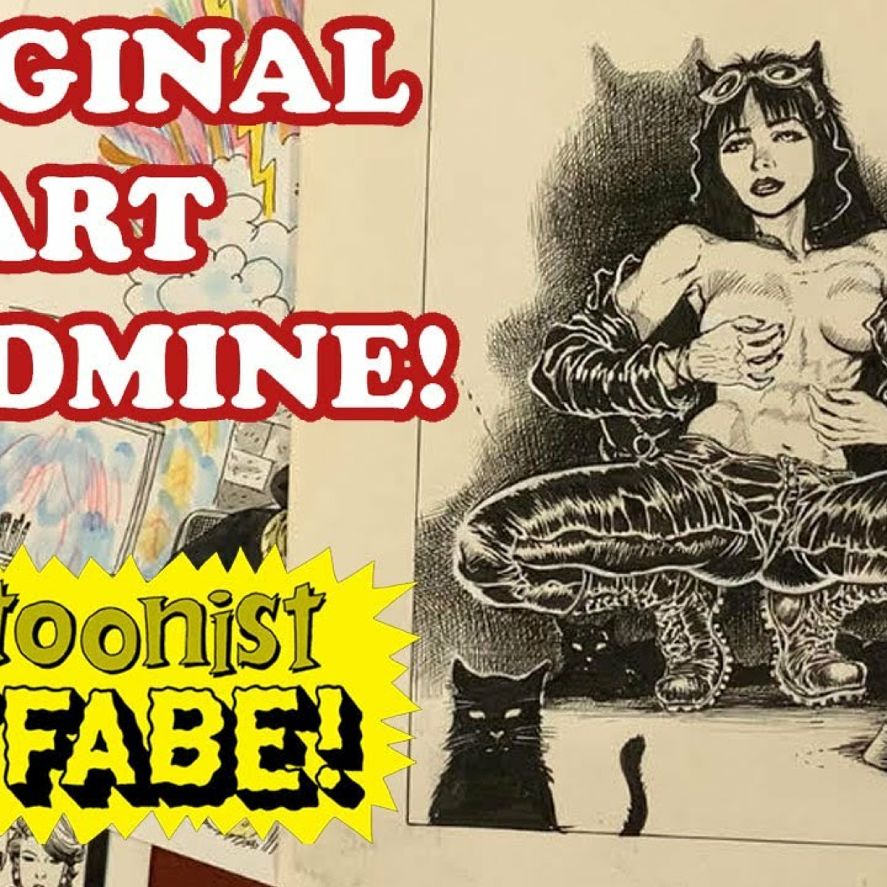 GOLDMINE of Original Art! James O'Barr, Chris Bachalo, Al Columbia, Jaime Hernandez, Shaky Kane...