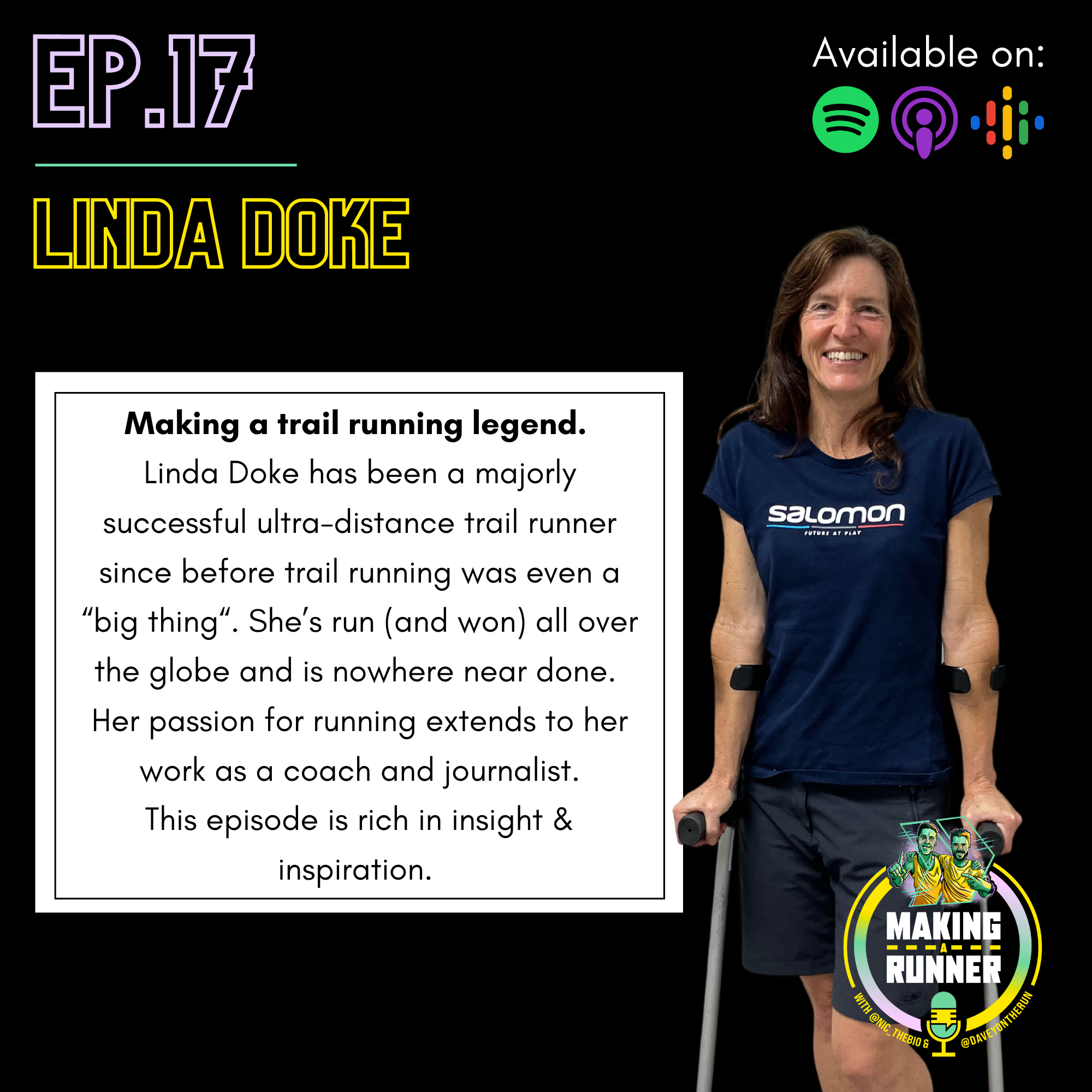 Episode 17 - Making a Trail Running Legend with Linda Doke