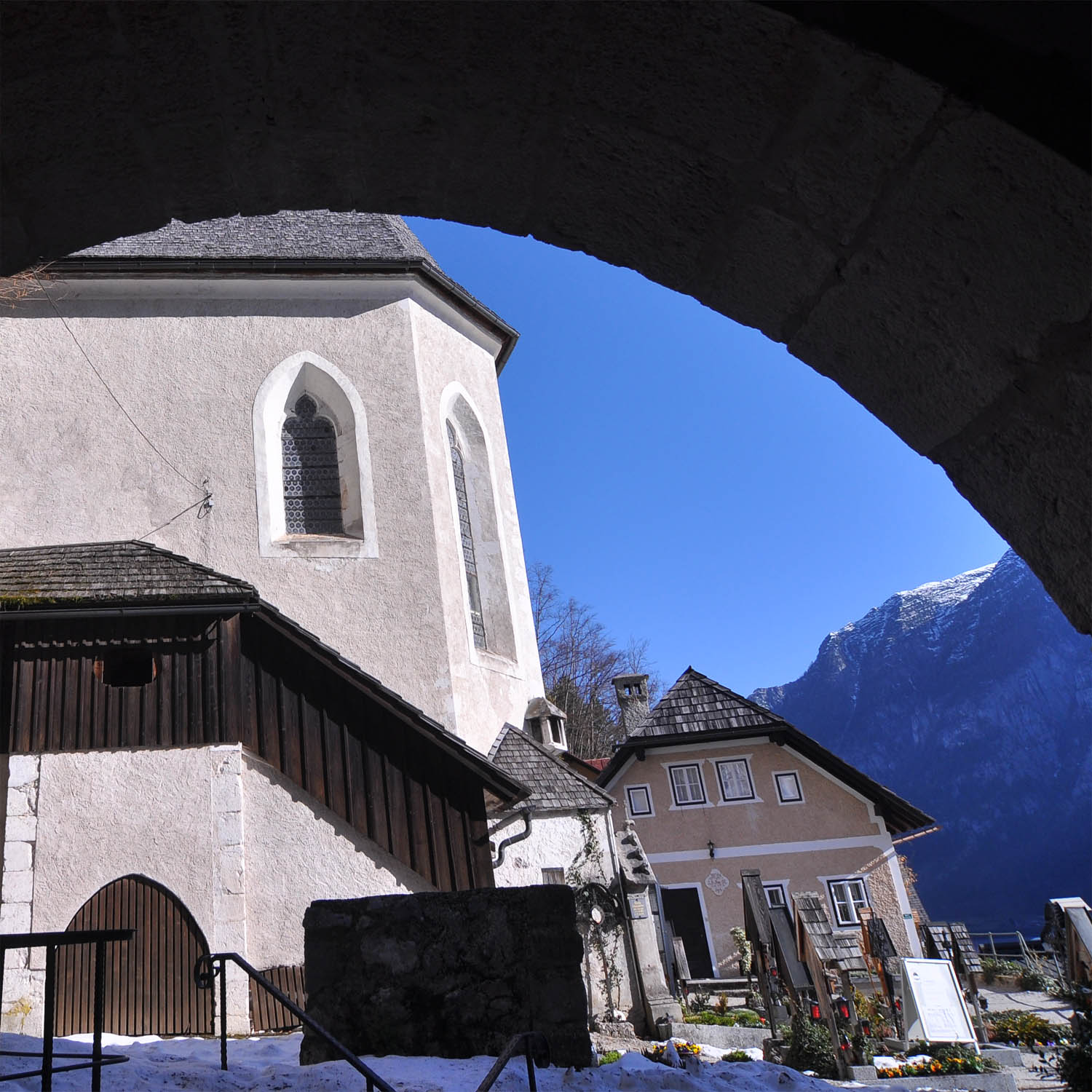 Hallstatt Friedhof