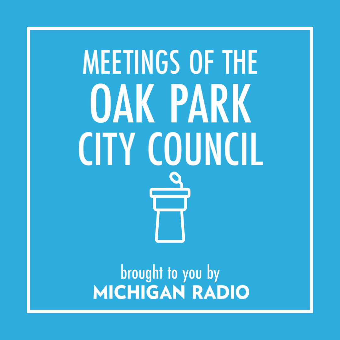 Oak Park City Council Meetings Podcast 