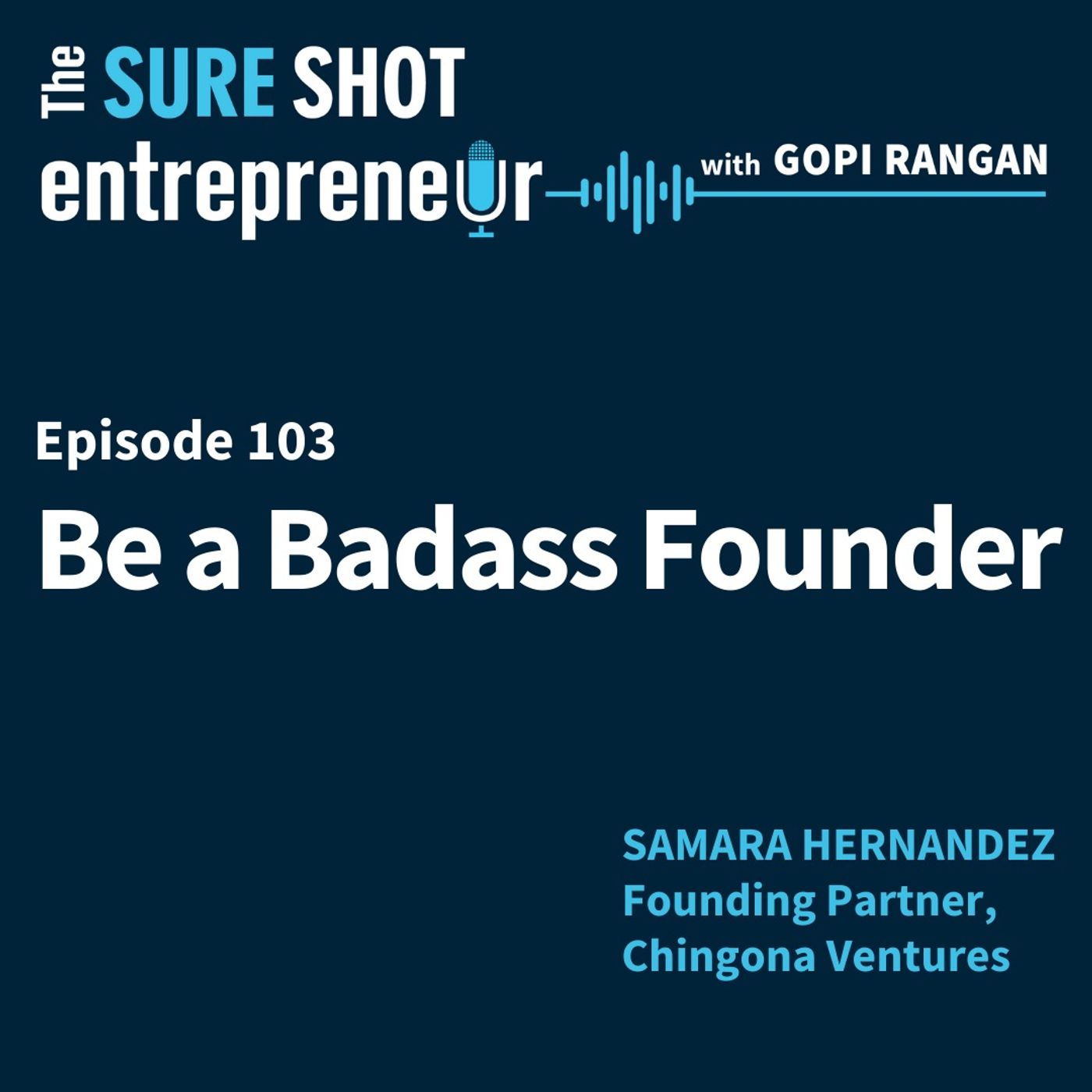 Be a Badass Founder