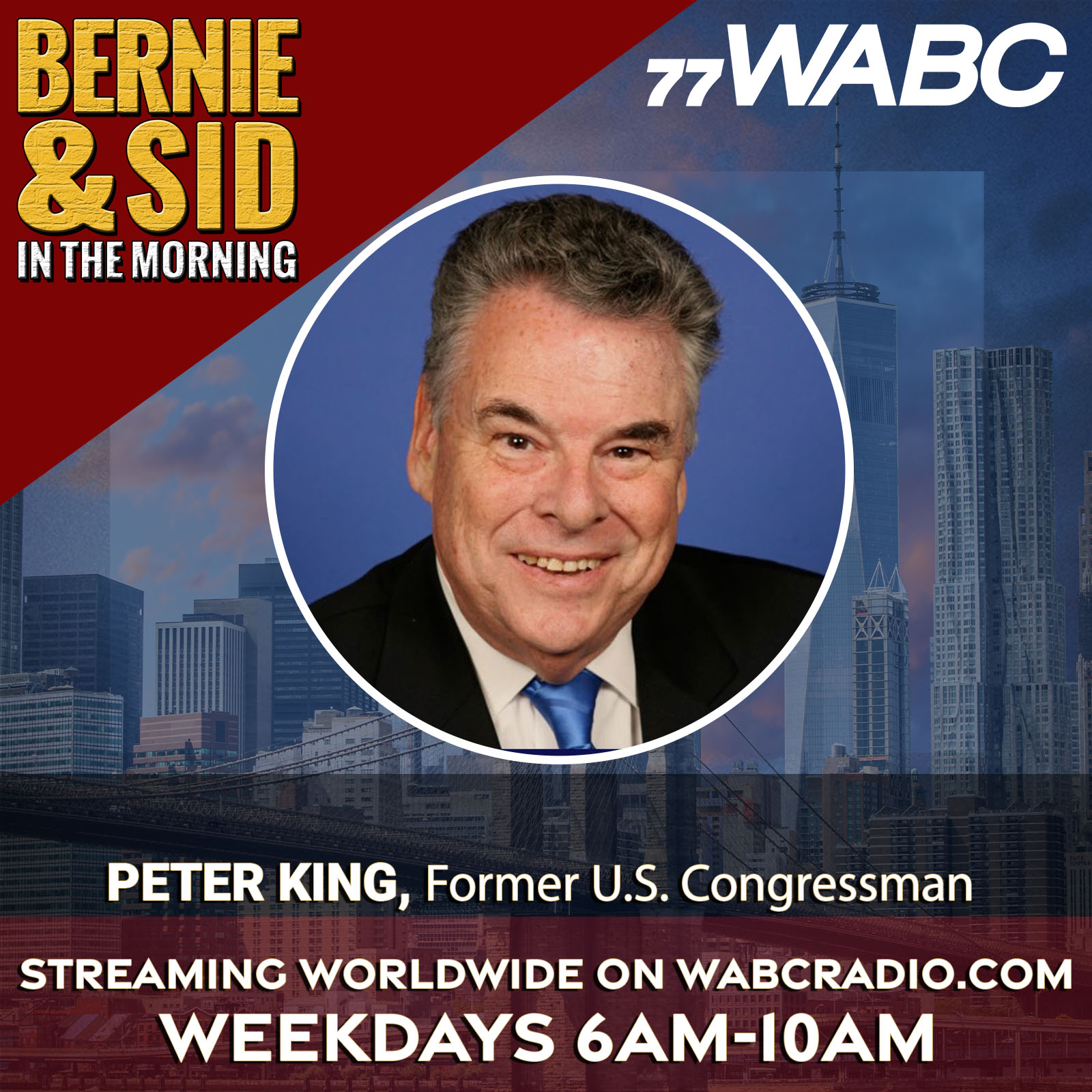 Former Congressman Peter King