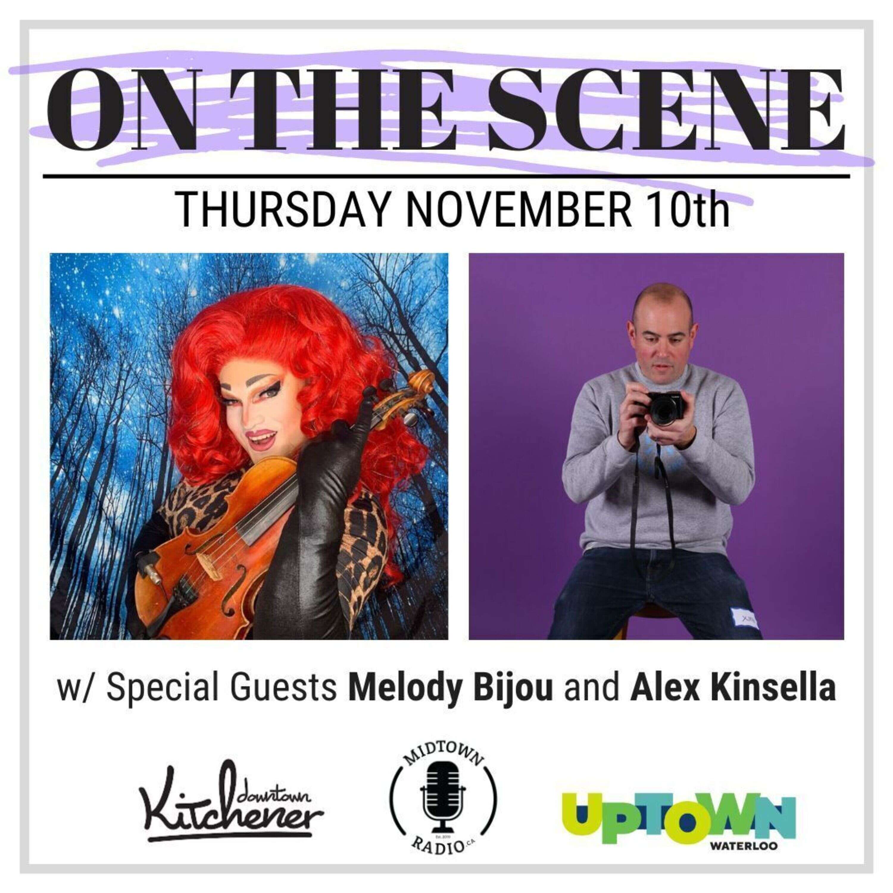 November 10, 2022: Local drag queen Melody Bijou and TL;WR's Alex Kinsella LIVE @ Adventurers Guild