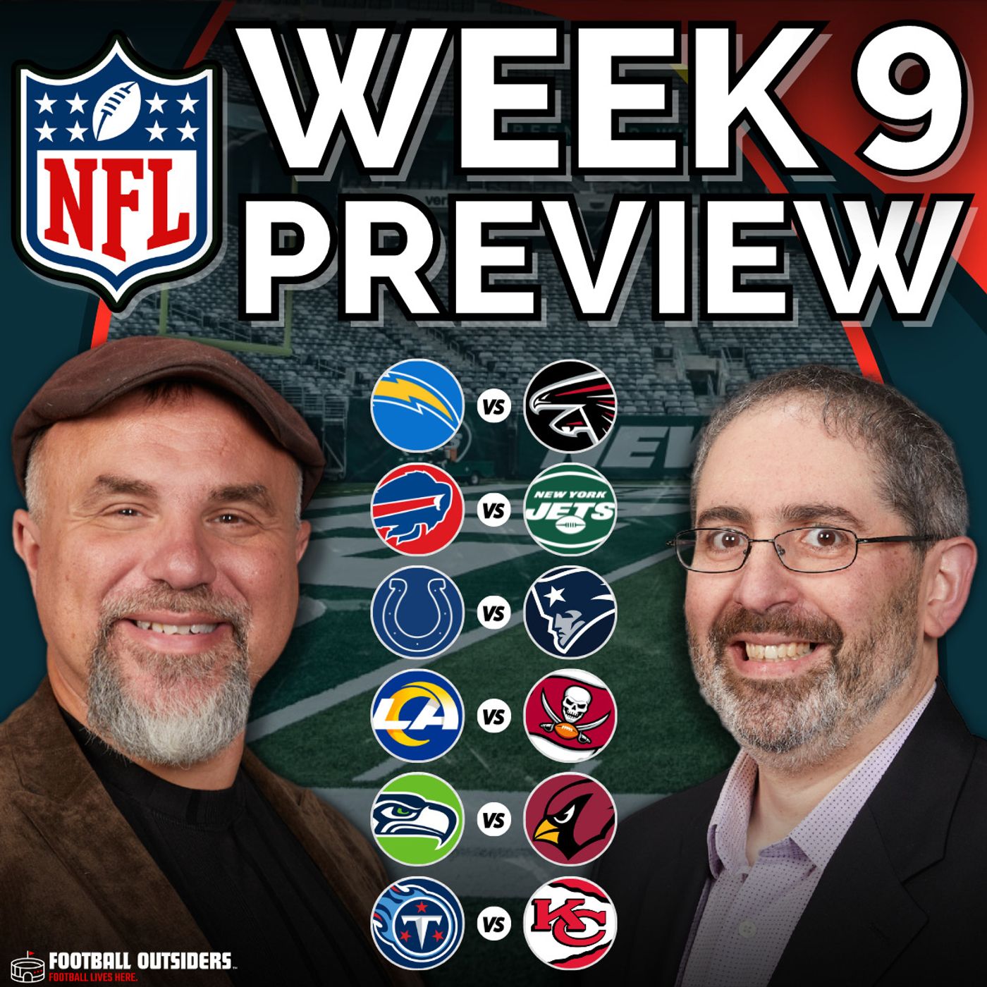 NFL Week 9 Preview | Don't Sleep on the Atlanta Falcons! | Schatz & Tanier