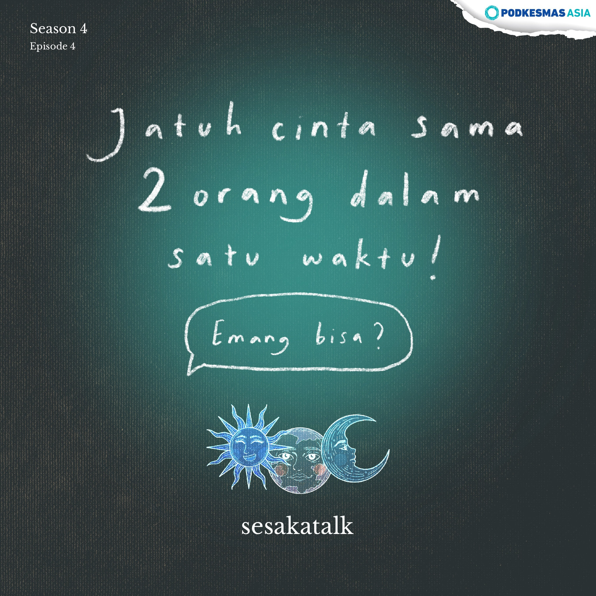 ⁣SESAKATALK : Jatuh Cinta Sama 2 Orang Dalam Satu Waktu, Emang Bisa?