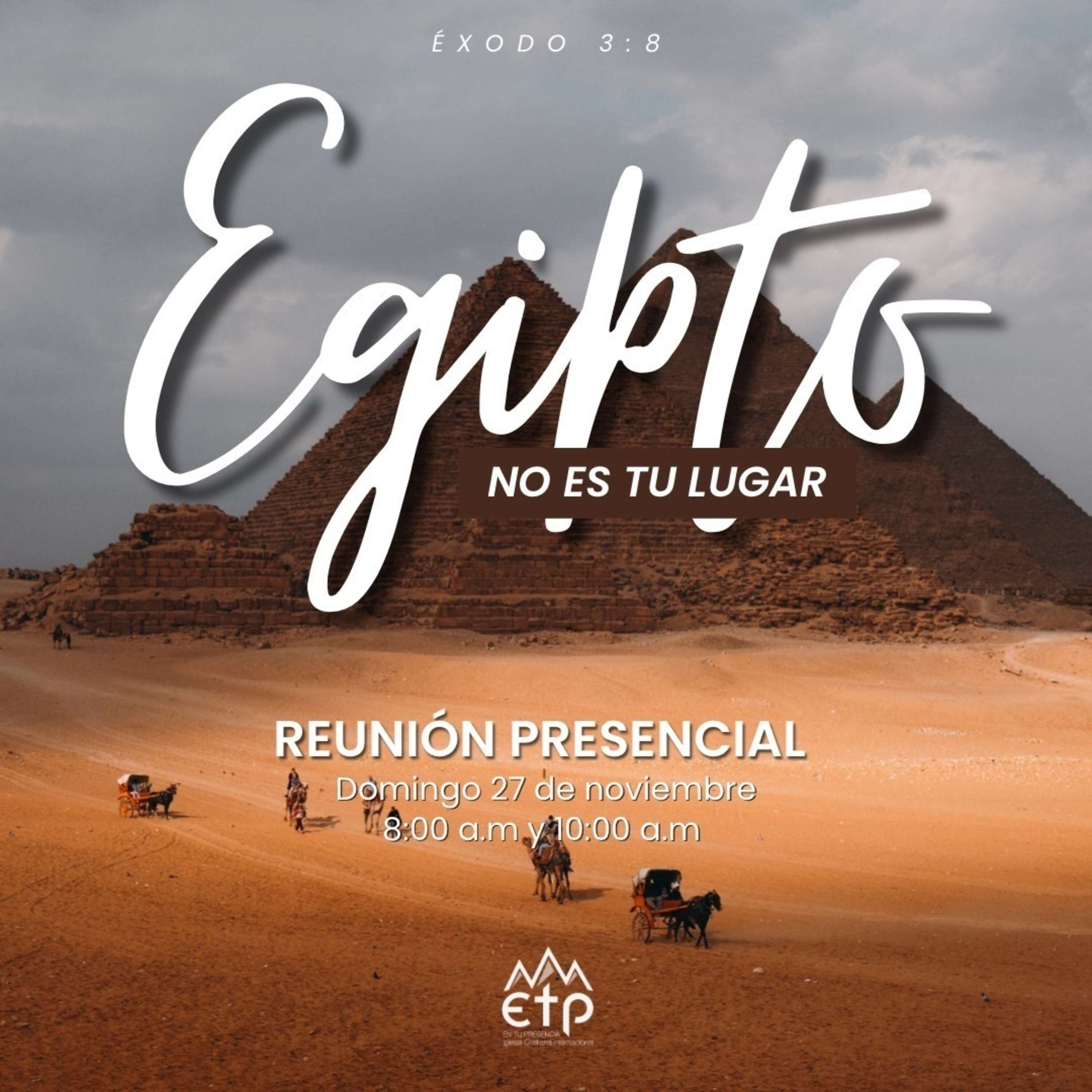 ⁣Egipto No Es Tu Lugar