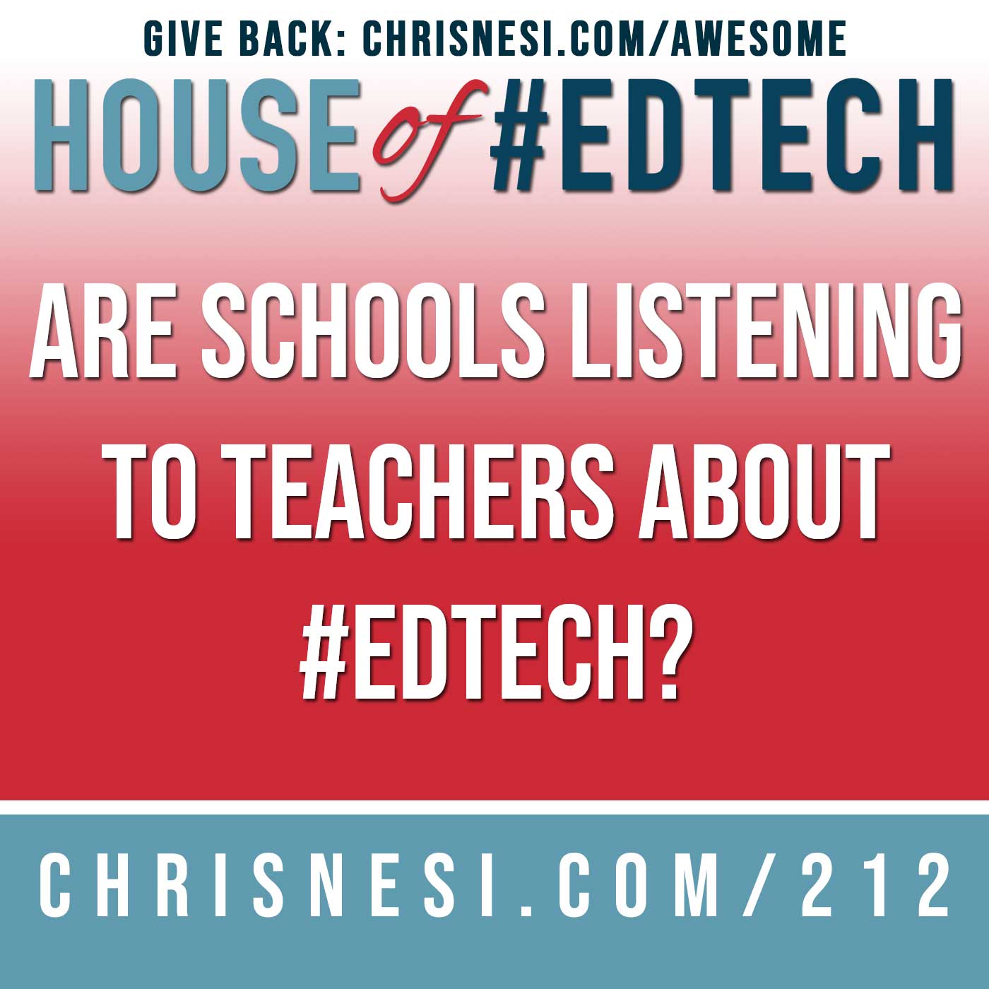 Are Schools Listening to Teachers about #EdTech?