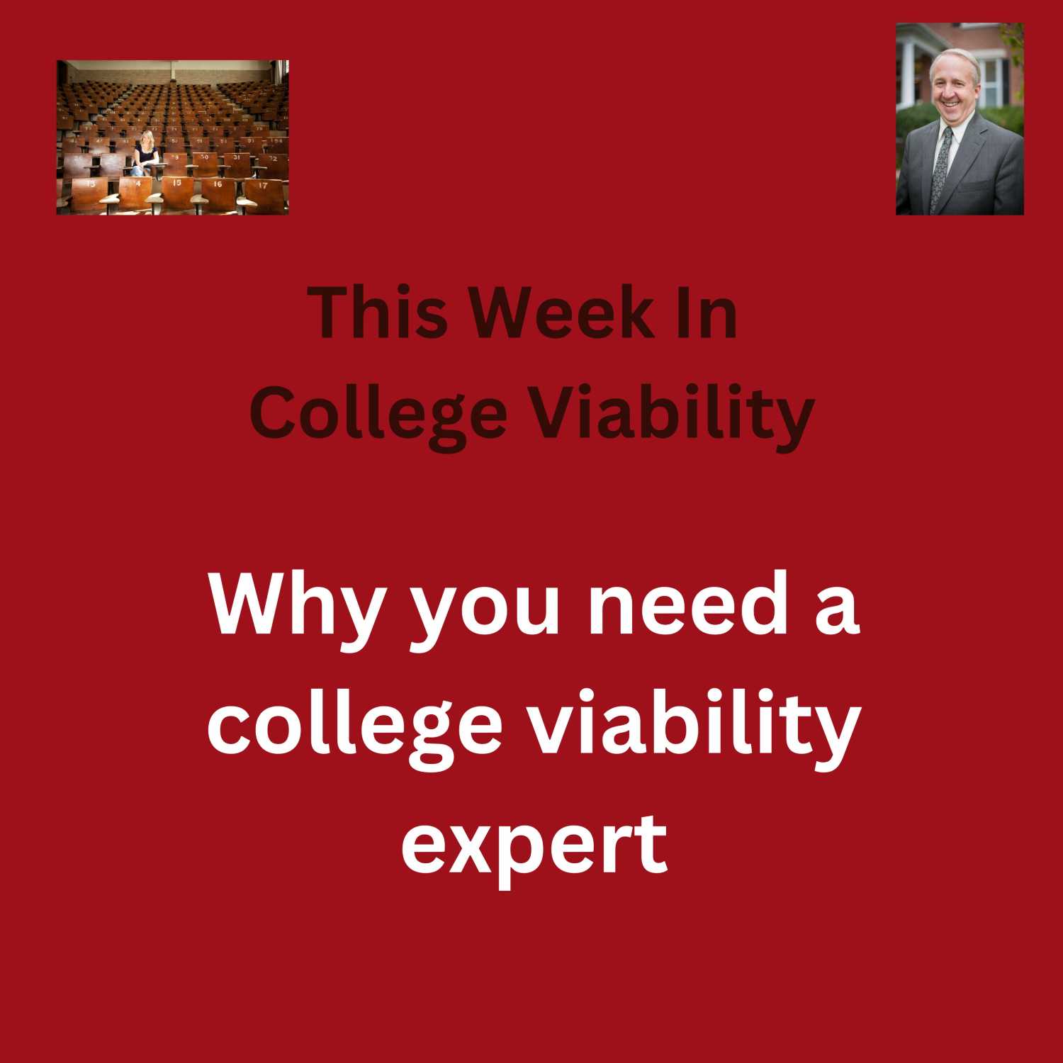 What is a college viability expert?  Why do you need one?