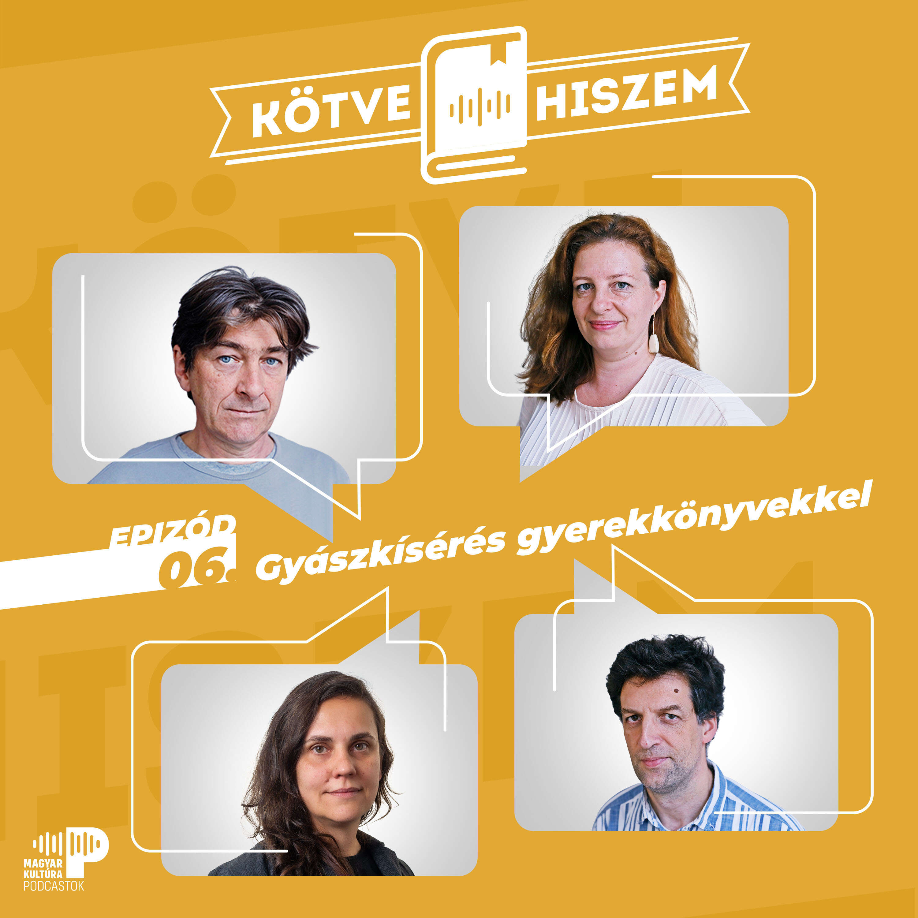 KÖTVE HISZEM: Gyászkísérés gyerekkönyvekkel | ep.06.