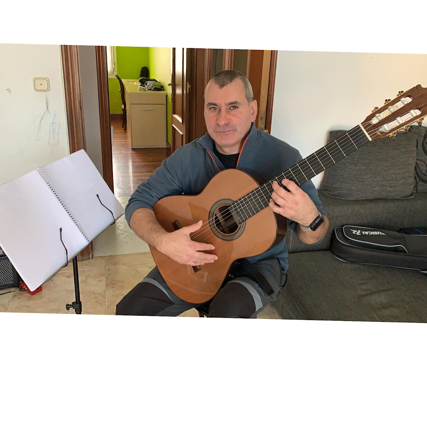 96 lectura ejercicio n.8 op.35 de Fernando sor tutorial 5ª parte final #Aprendizaje #Guitarra #Braille #Podcasting