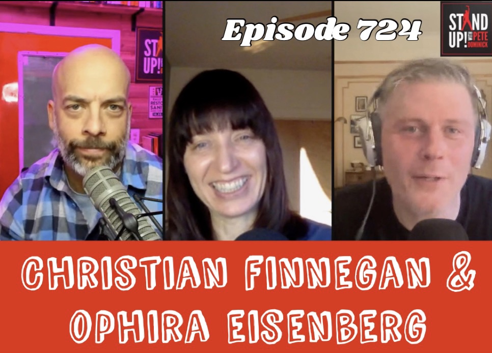 Episode 724 Ophira Eisenberg and Christian Finnegan