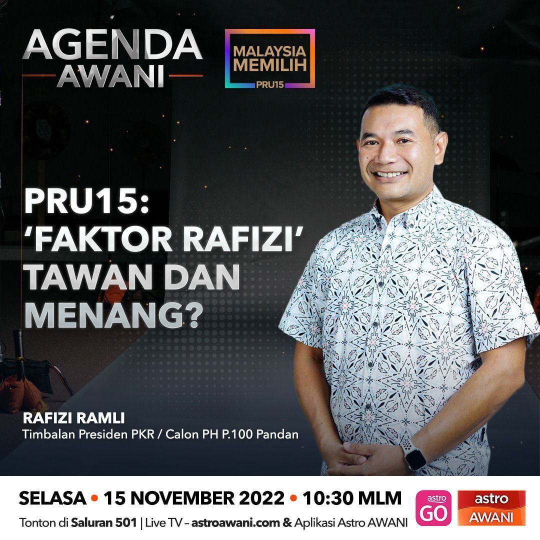 ⁣Agenda AWANI: PRU15 | ‘Faktor Rafizi’ tawan dan menang?