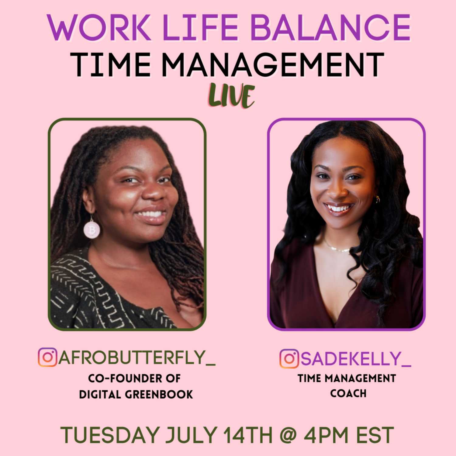 ⁣Time Management With Sade Kelly