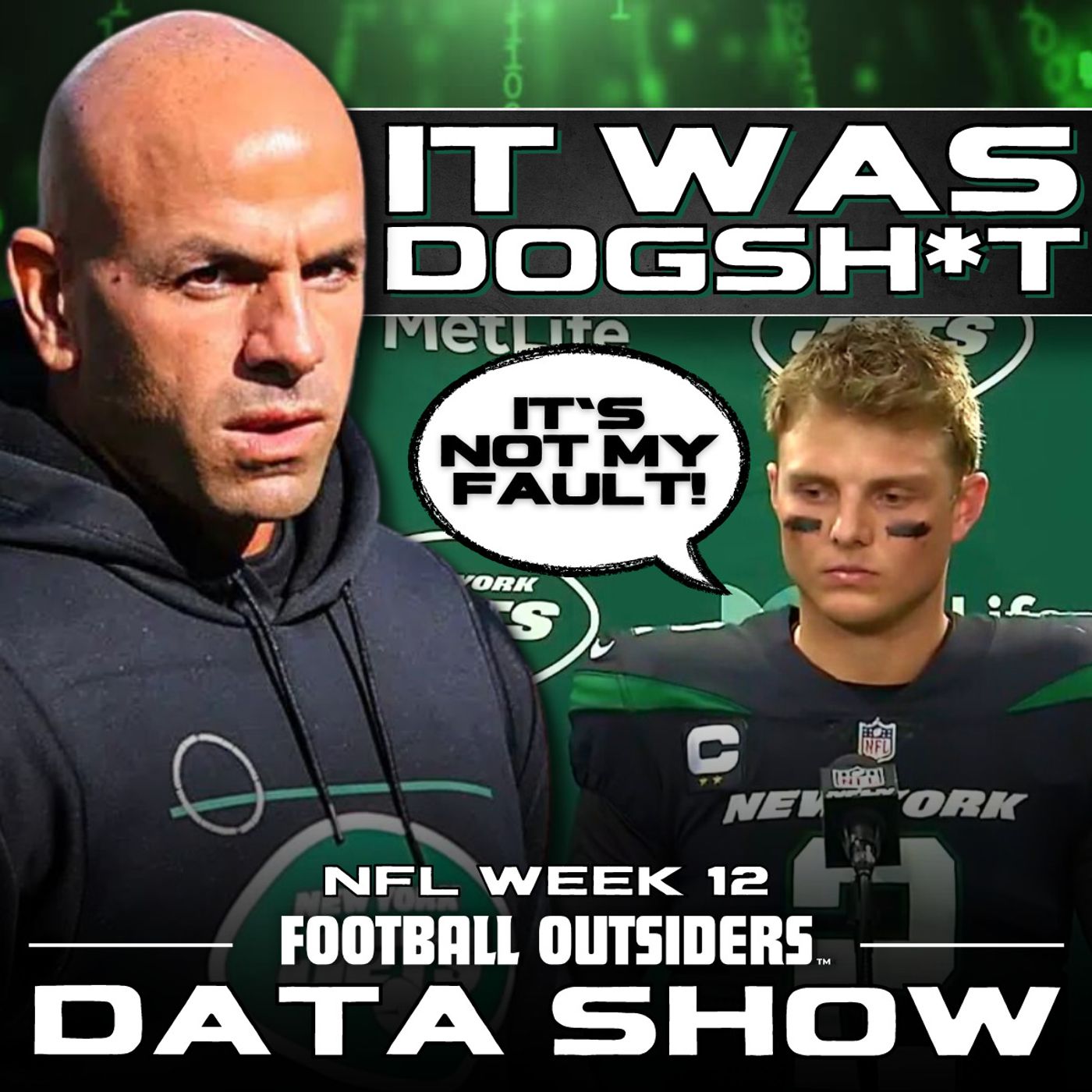 Jets Playoff Odds Drop by 16.8%, Saleh Not Happy! | FO Data Show | NFL Week 12