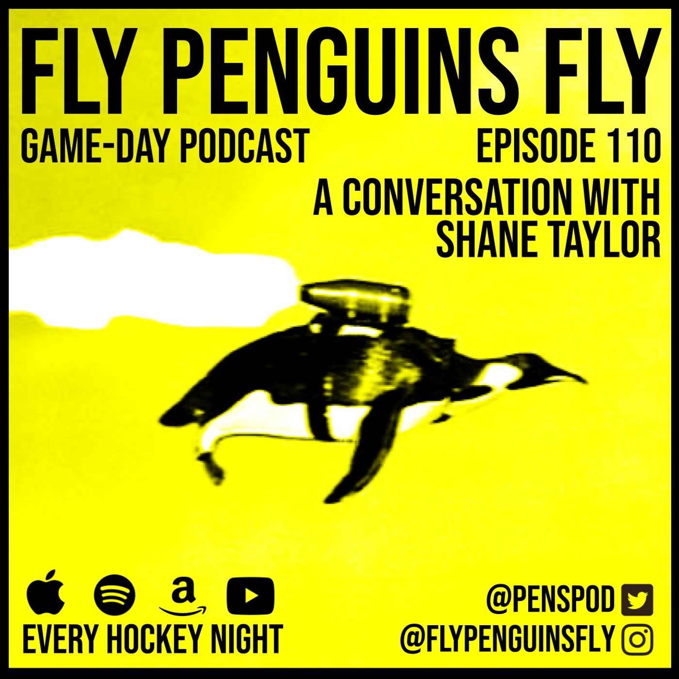 “A Conversation With Shane Taylor” CGY@PIT 11/23/22