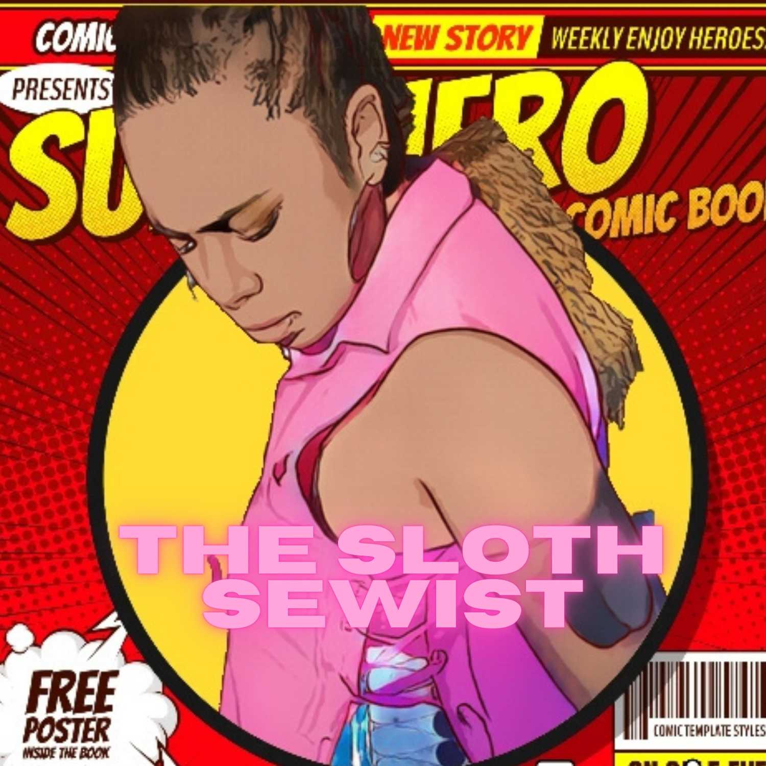 Adult In the Fabric Store