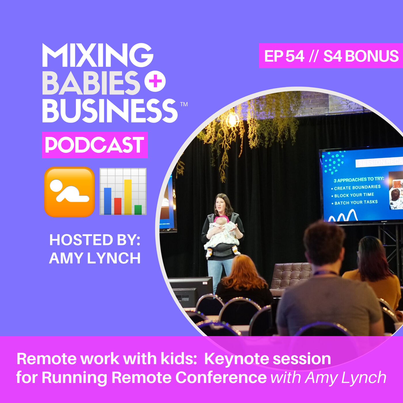 054 | Remote work with kids: Keynote session for Running Remote Conference 2022 with Amy Lynch | BONUS