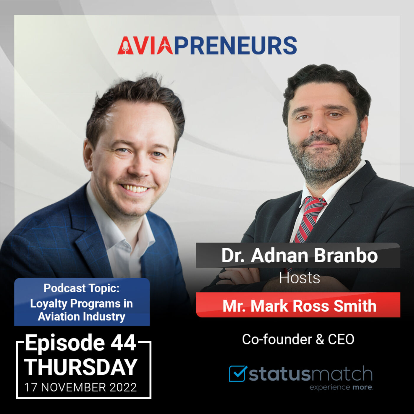 ⁣Mr. Mark Ross Smith at AVIAPRENEURS