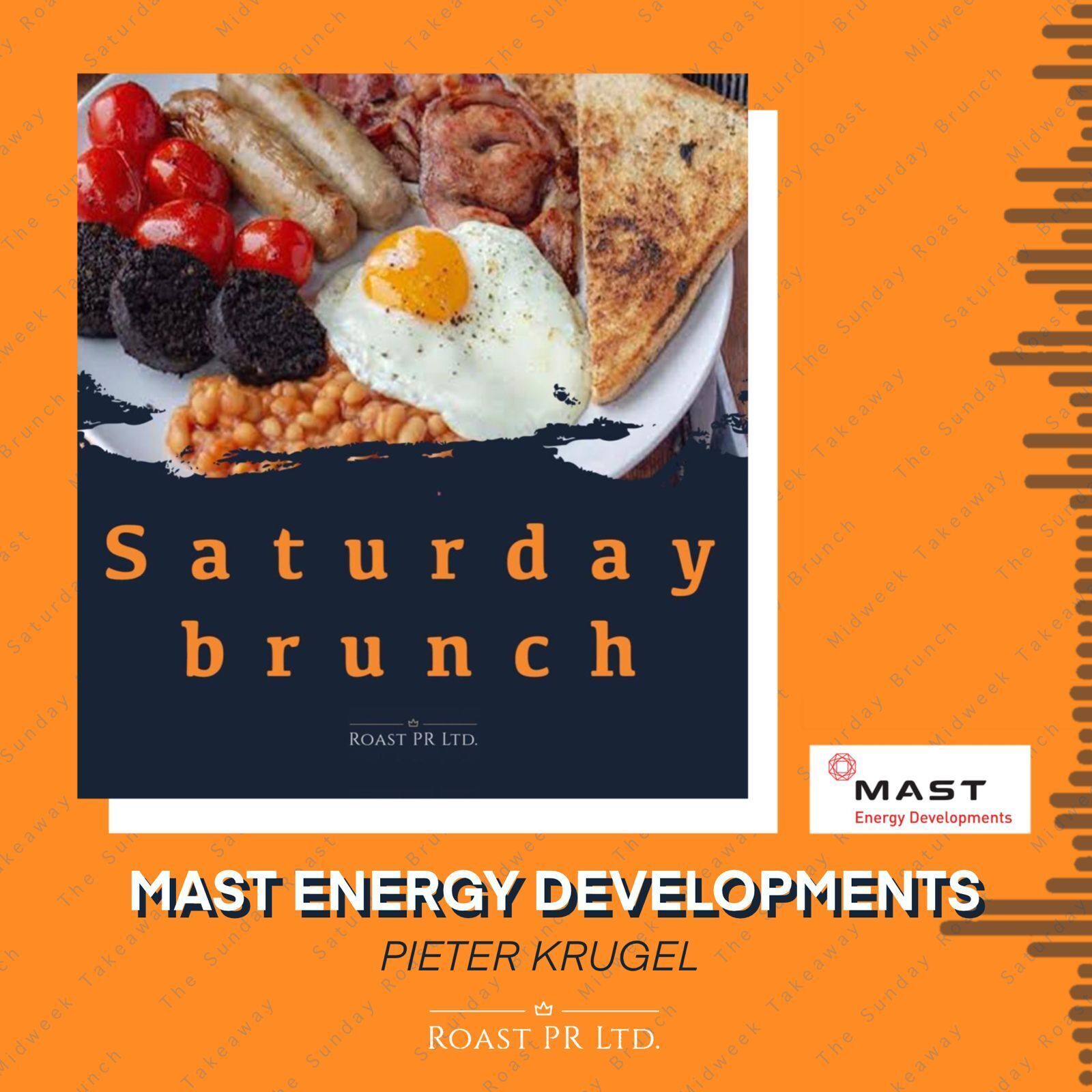 Saturday Brunch featuring Pieter Krugel, CEO of Mast Energy Developments (LSE:MAST)