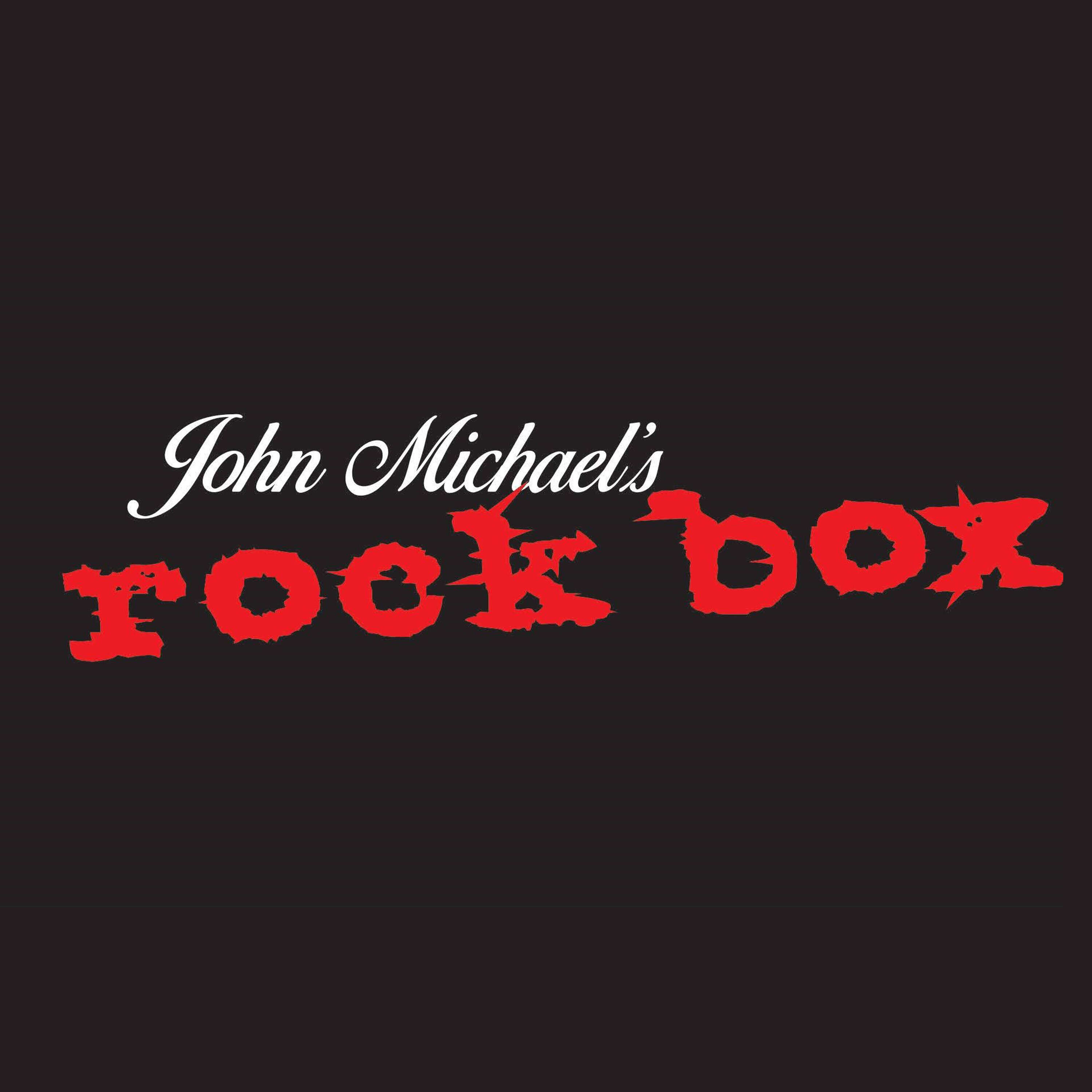 John-Michael's rock box with former NYFD firefighter/comedian John Larocchia