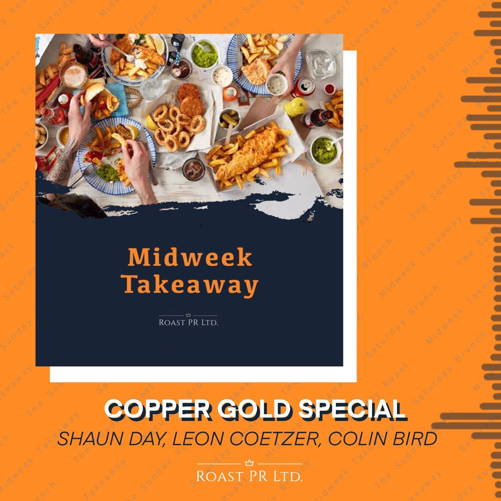 ⁣Midweek Takeaway Copper Gold Special featuring Colin Bird, Leon Coetzer and Shaun Day #GGP #JLP #XTR #GLR #AFP #copper #gold