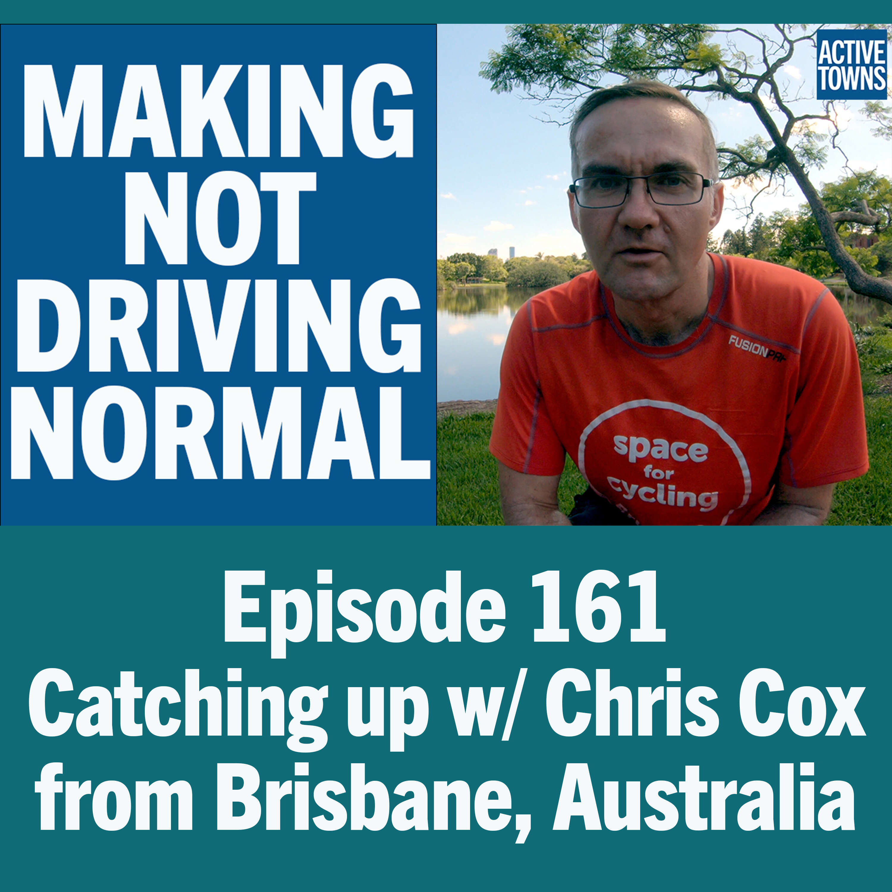 Making Not Driving Normal w/ Chris Cox (video available)