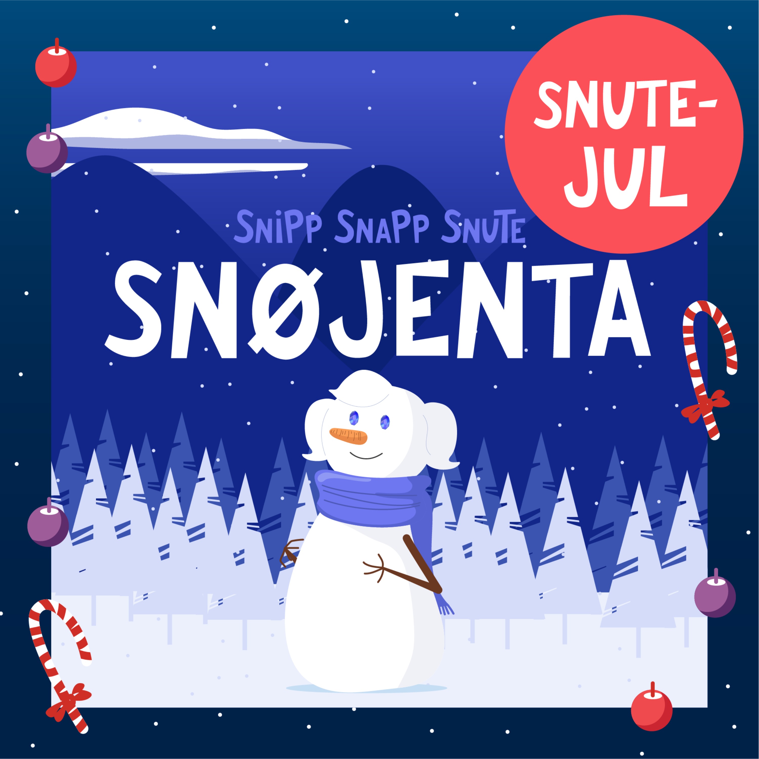 SNUTEJUL: Snøjenta