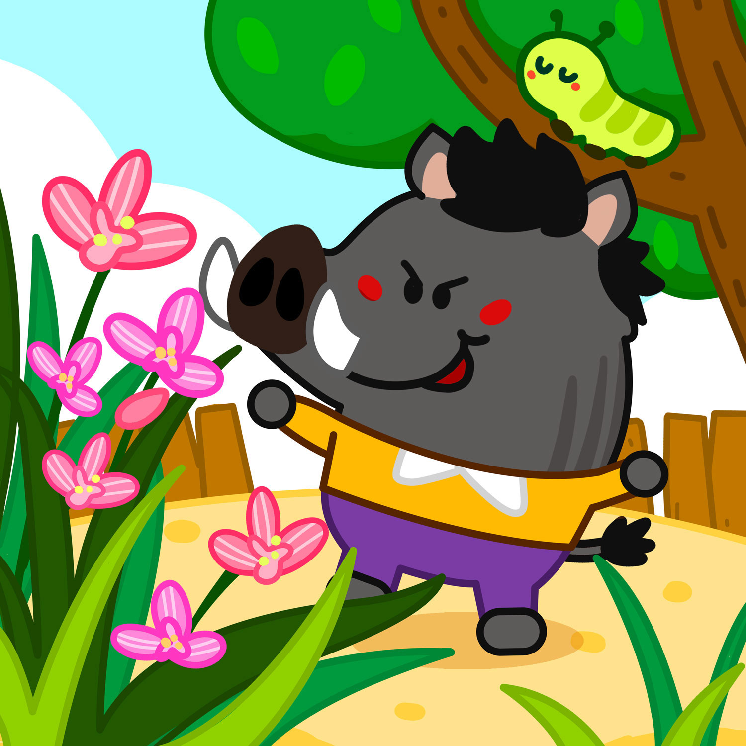 Safety Sheriff Labrador👮: The Mystery of the Withering Pink Orchids🥀