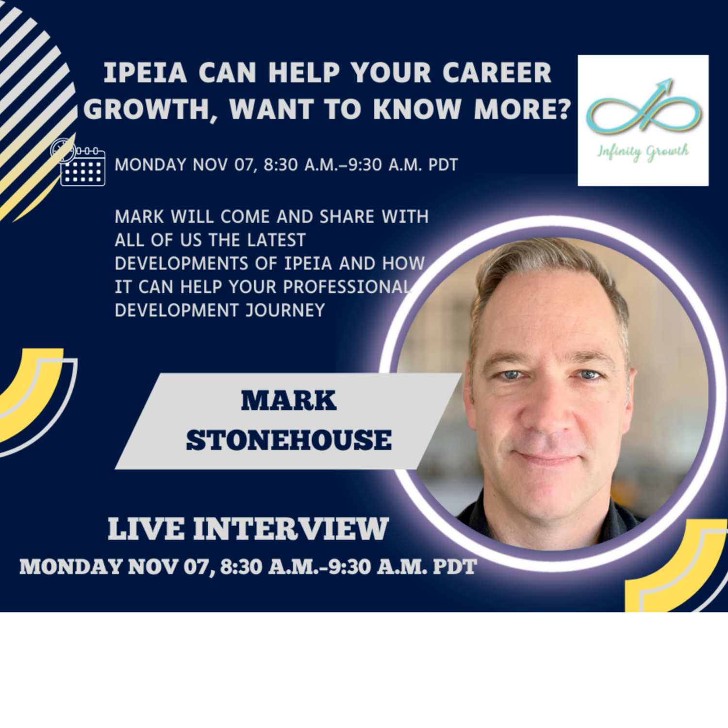 IPEIA can help your career growth, want to know more?