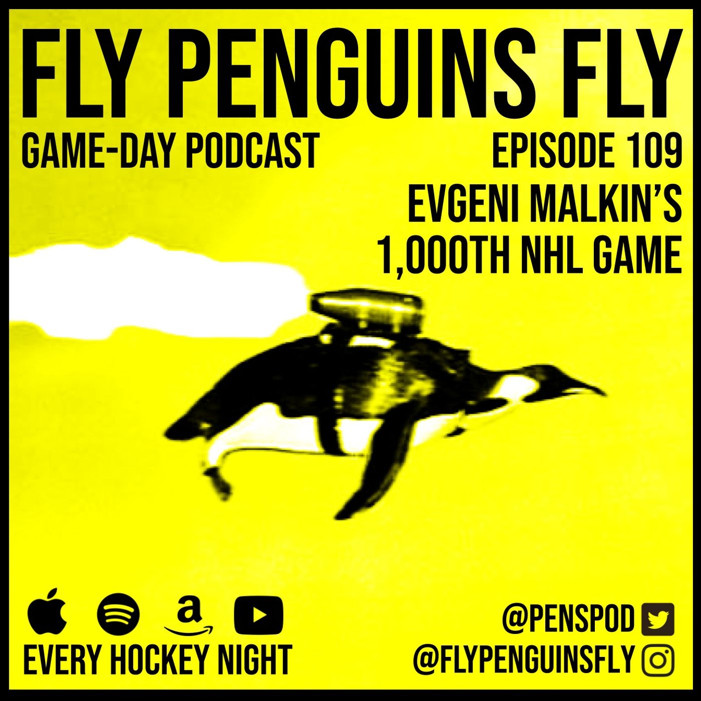 ⁣“Evgeni Malkin’s 1,000th NHL Game” PIT@CHI 11/20/22