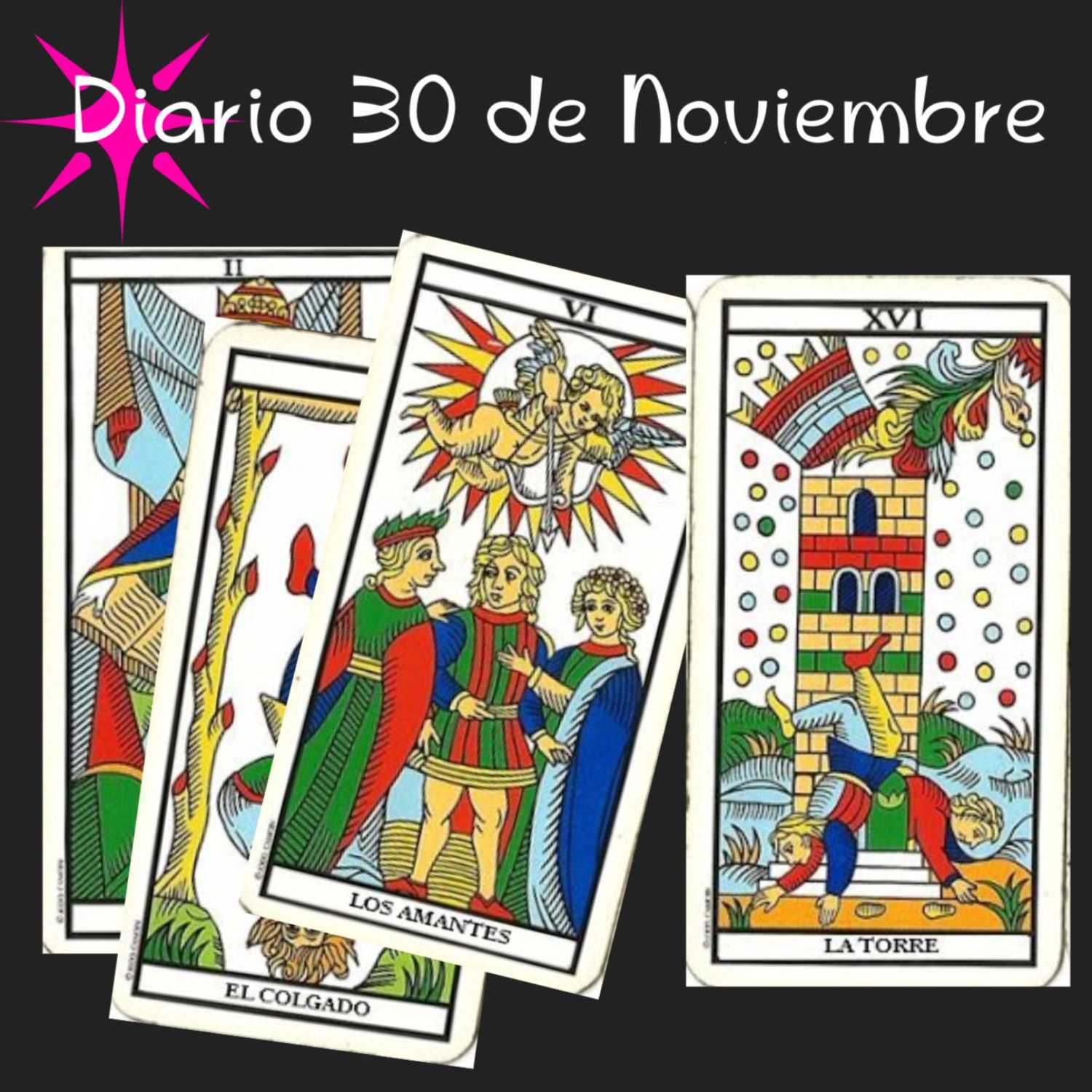 ⭐El Metodo Lady – Tarot Diario 30 Noviembre ⭐