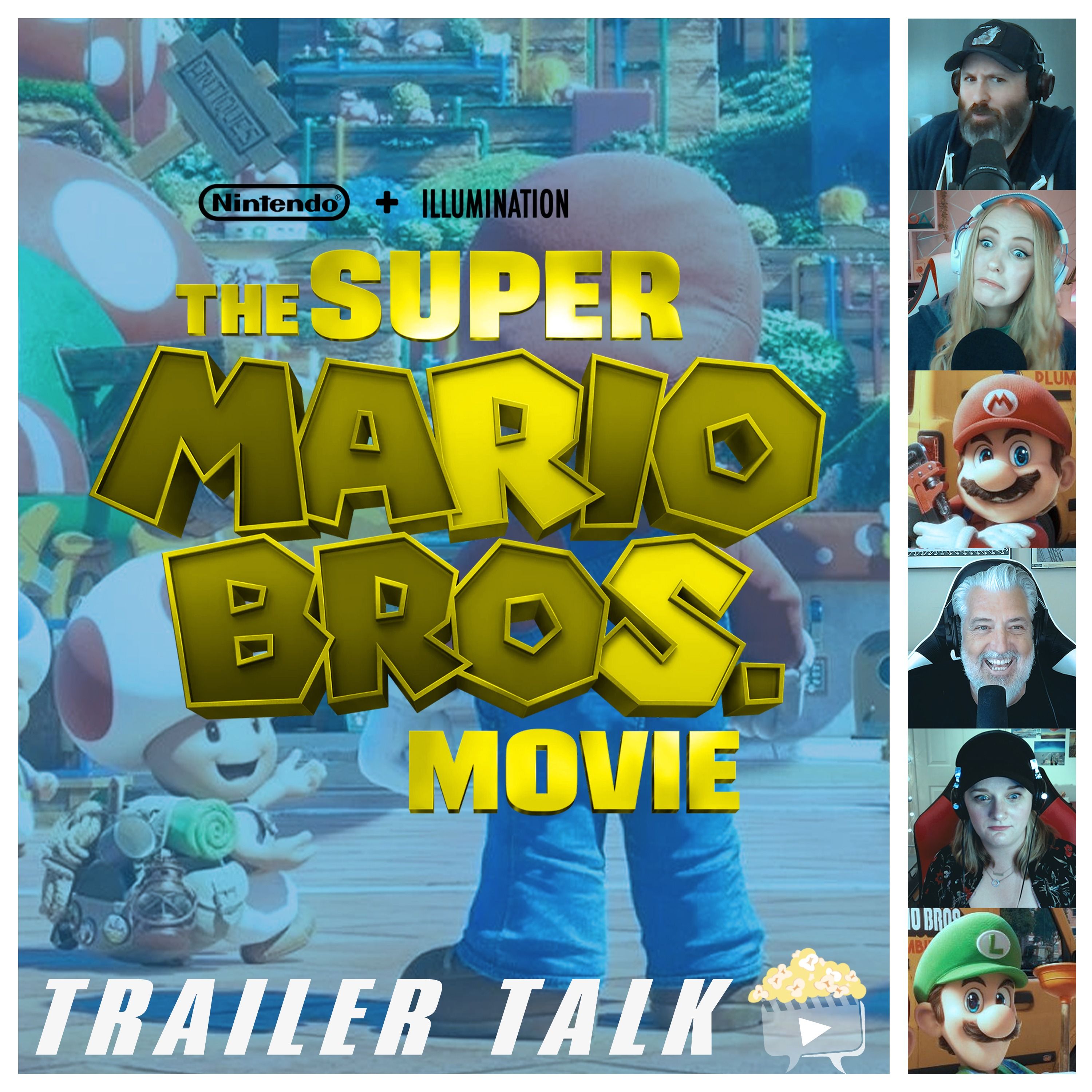 The Super Mario Bros. Movie Trailer Reactions & Breakdown | TRAILER TALK LIVE