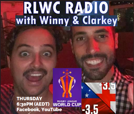 🏆&nbsp;RLWC Radio with Winny and Clarkey&nbsp;🏆