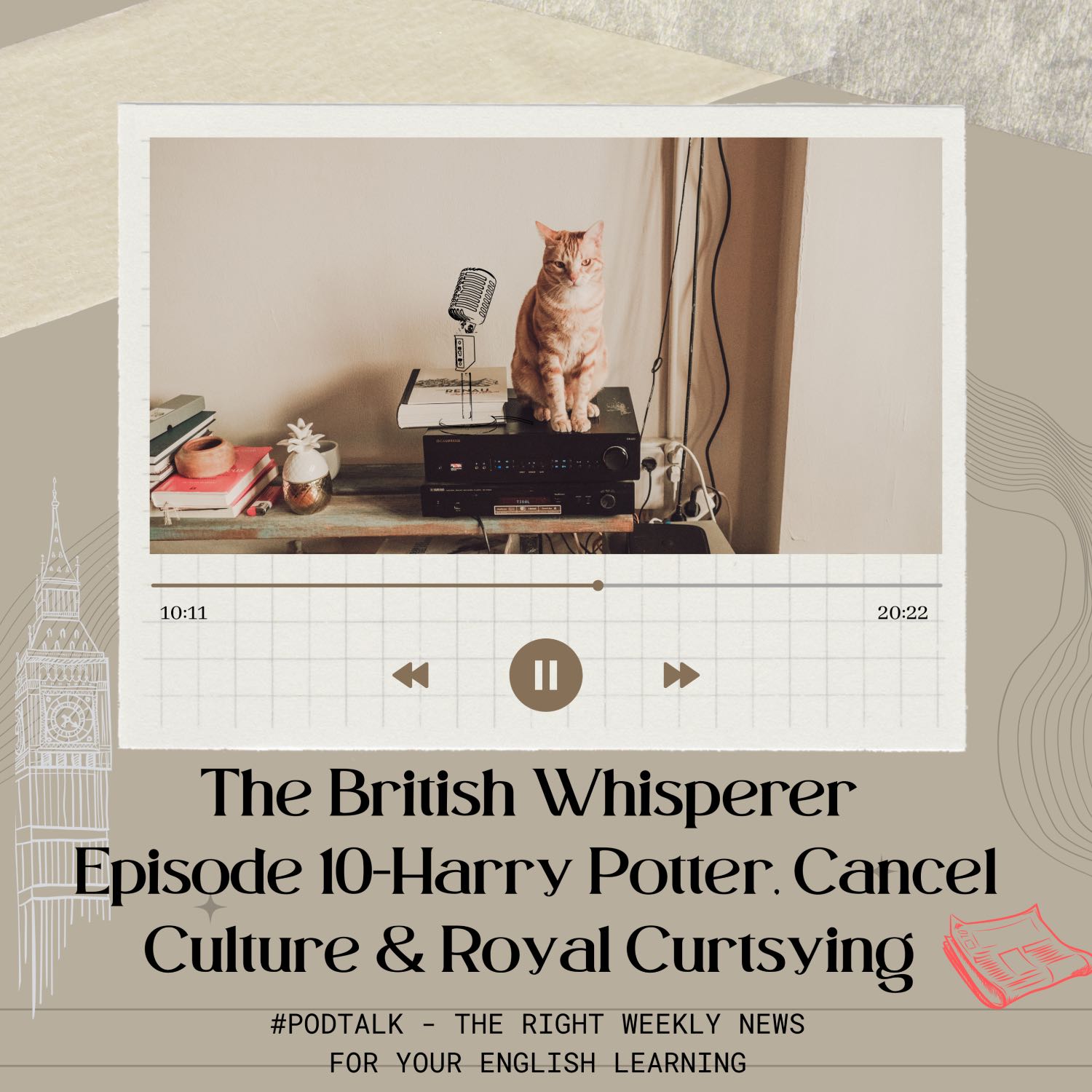 The British Whisperer - Episode 10 - Harry Potter, Cancel Culture & Royal Curtsying