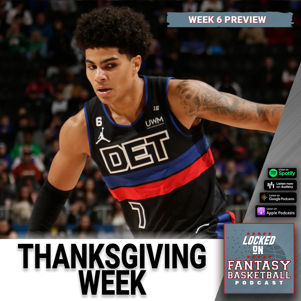 NBA Fantasy Basketball Week 6 Preview - Streaming, Weekly Sits/Starts, Waiver Wire