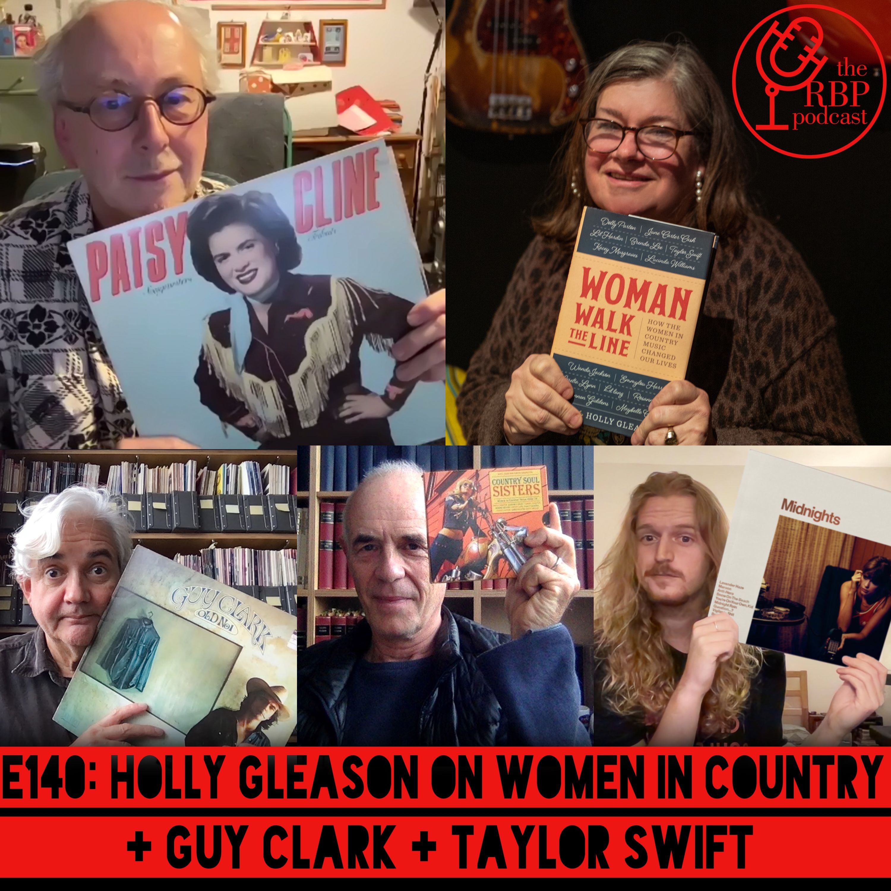 ⁣E140: Holly Gleason on Women in Country + Guy Clark + Taylor Swift