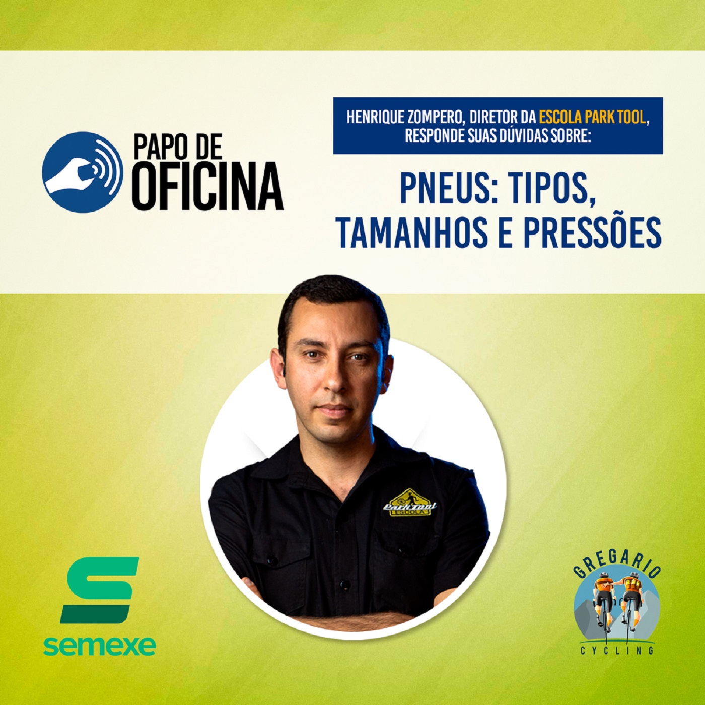 ⁣Papo de Oficina #9 - Pneus: Tipos, tamanhos e press&otilde;es