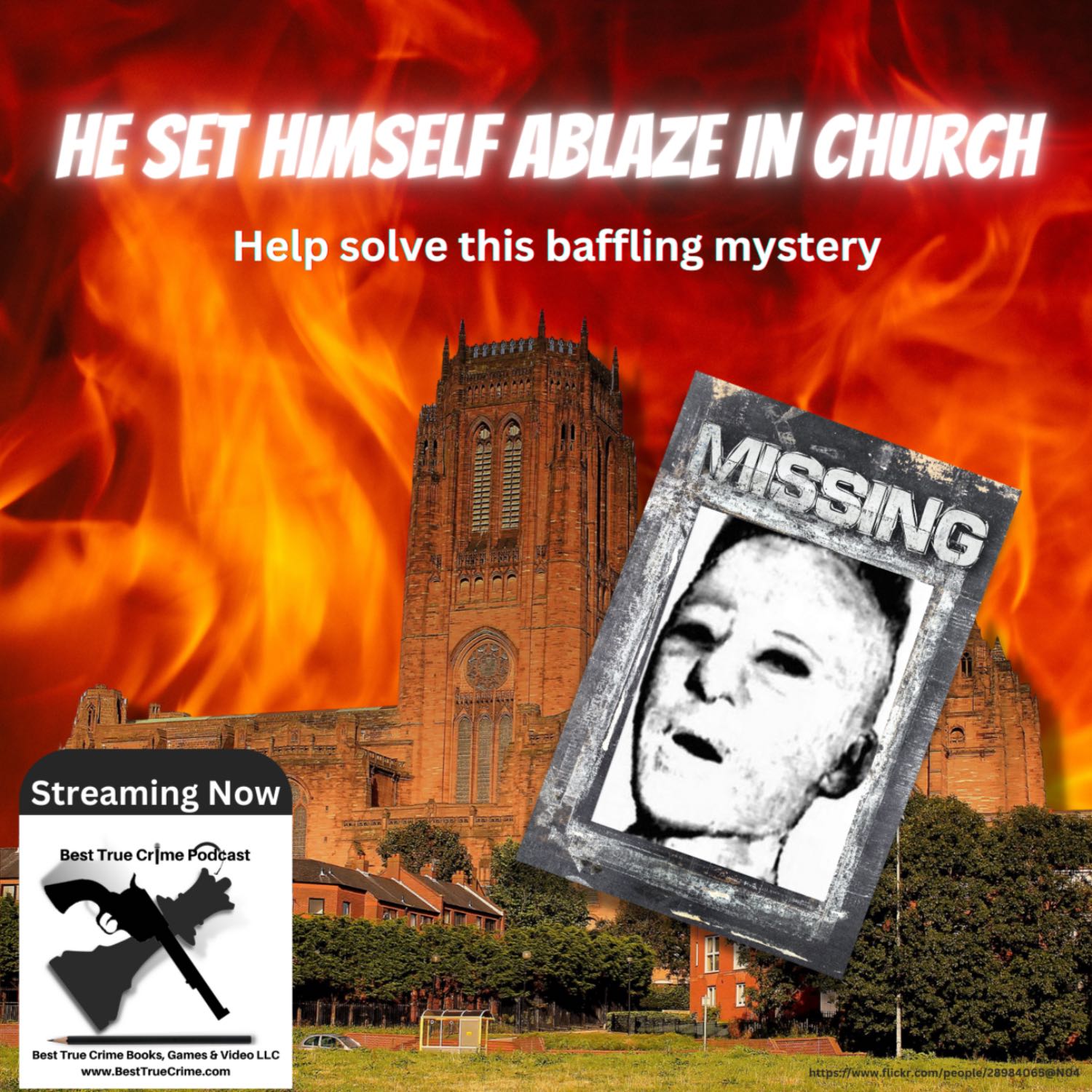 He Set Himself Ablaze in Church - help solve this baffling mystery