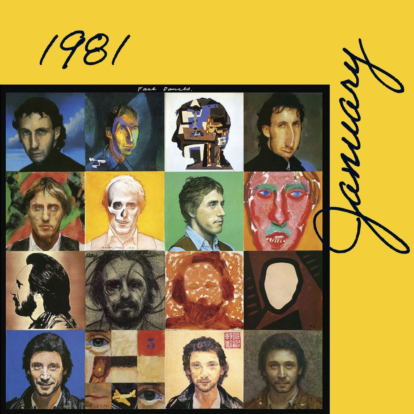 1981 - January:  the Who  "Face Dances"