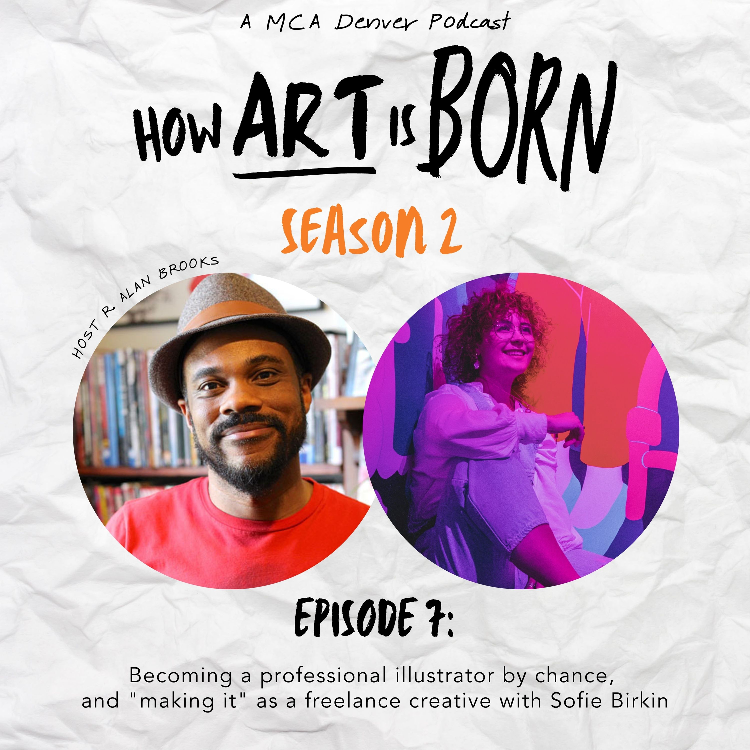 Becoming a professional illustrator by chance, and "making it" as a freelance creative with Sofie Birkin