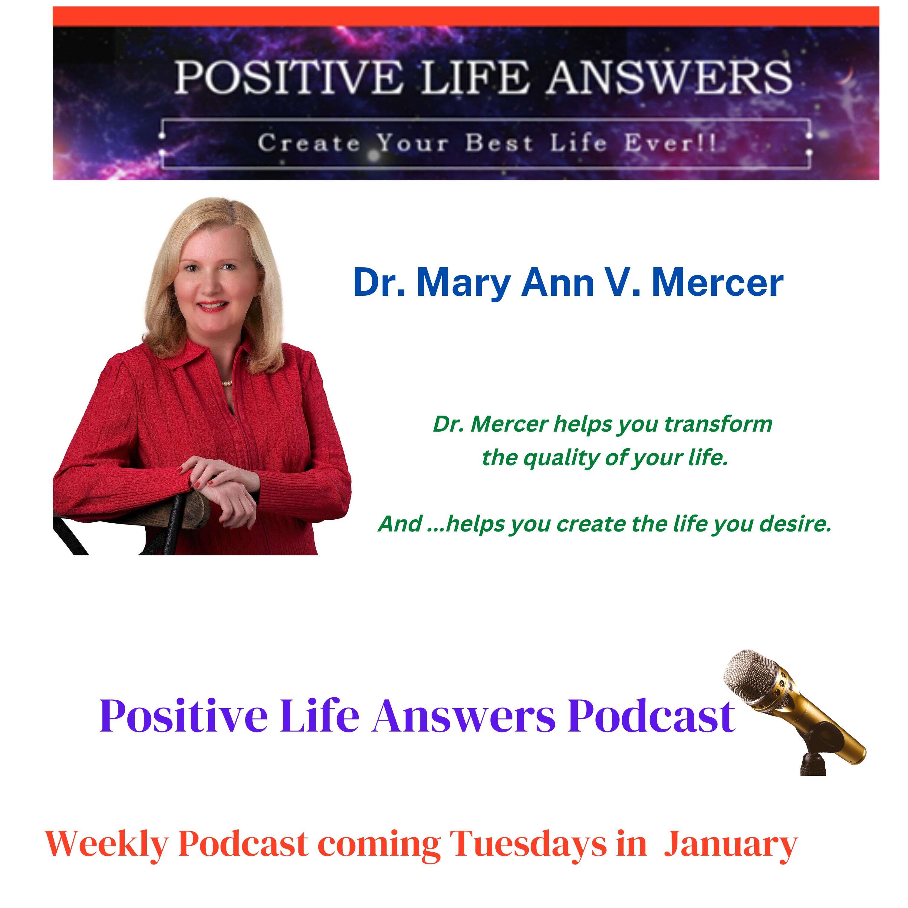 Positive Life Answers Podcast - Trailer 2022