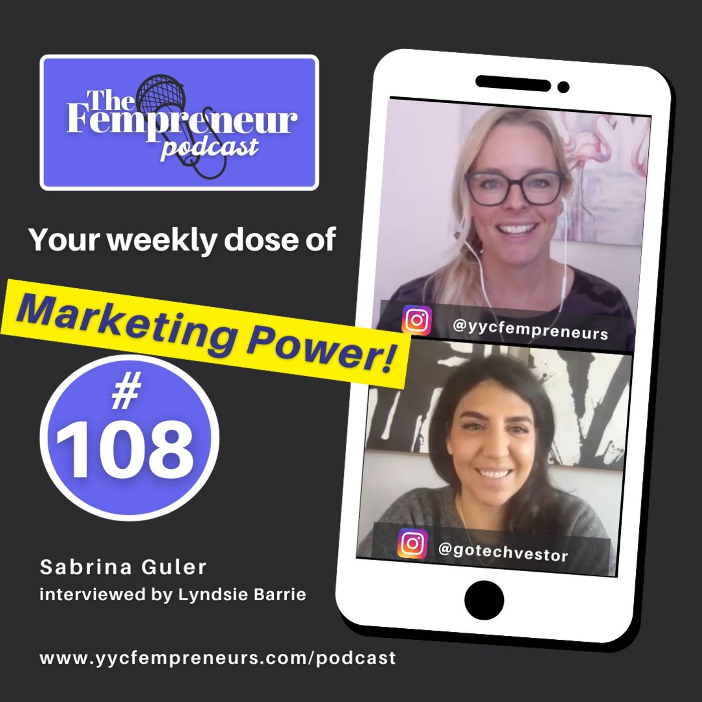 # 108 Curiosity, Fear and Persistence: The Entrepreneurial Journey with Sabrina Guler