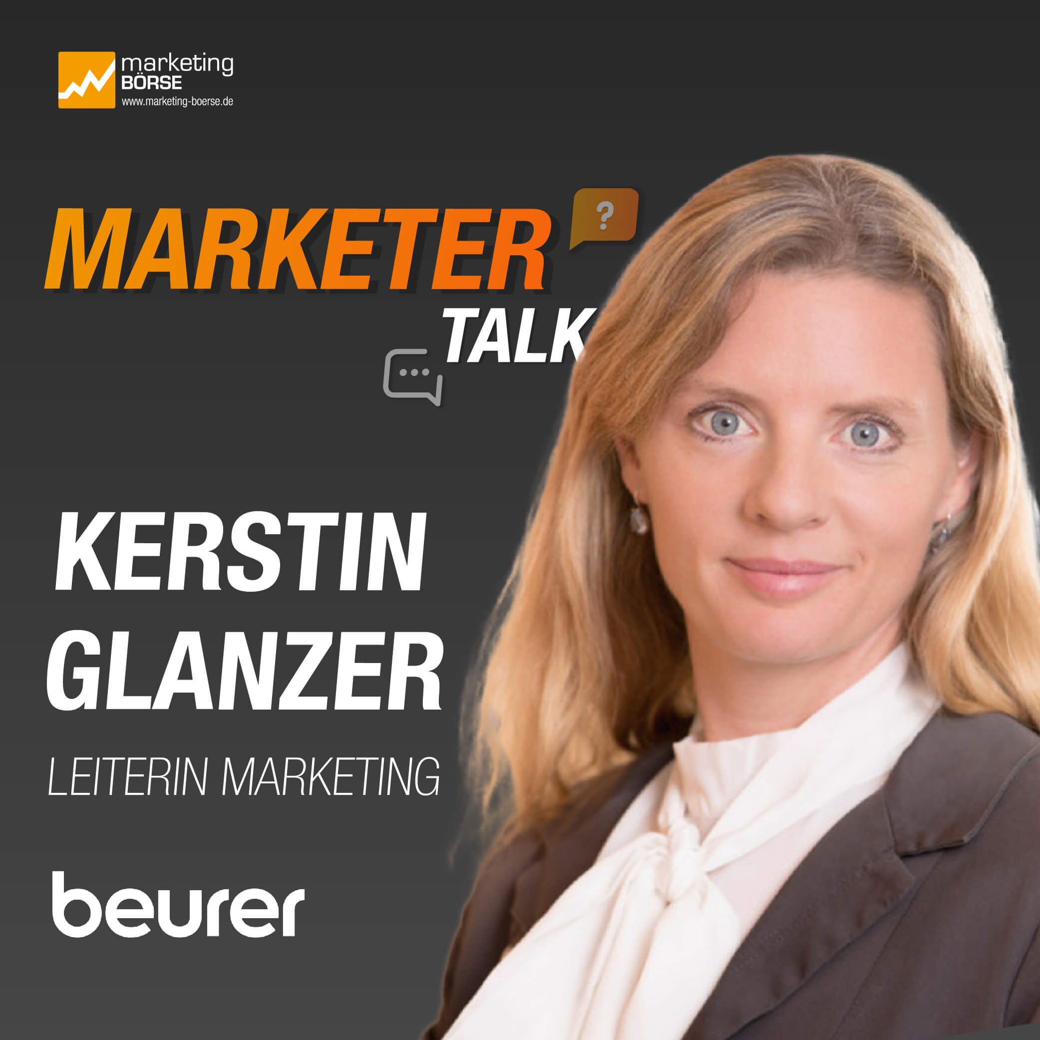 Marketer Talk mir Kerstin Glanzer von Beurer